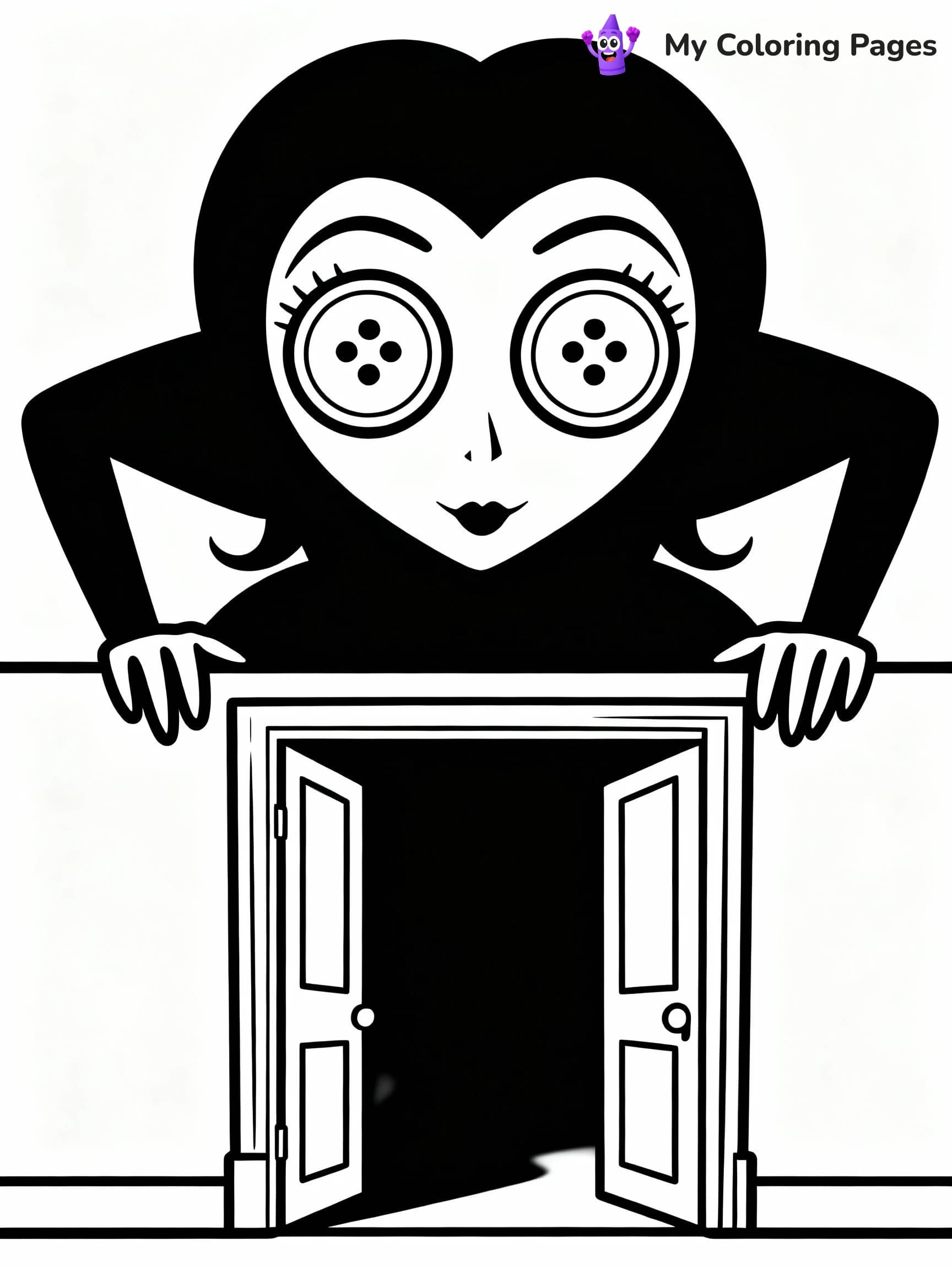 Coraline Coloring Pages - 24