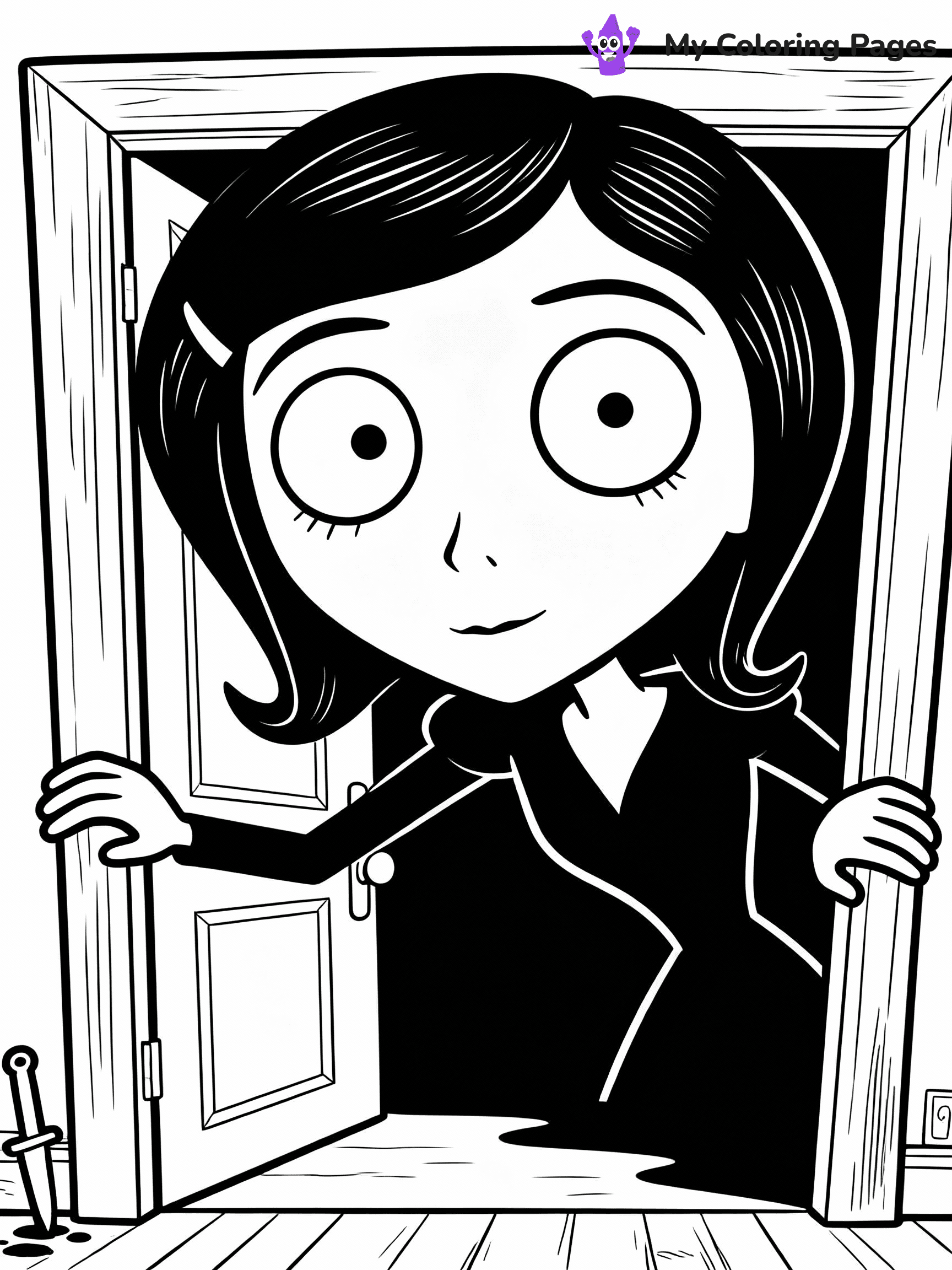 Coraline Coloring Pages - 22