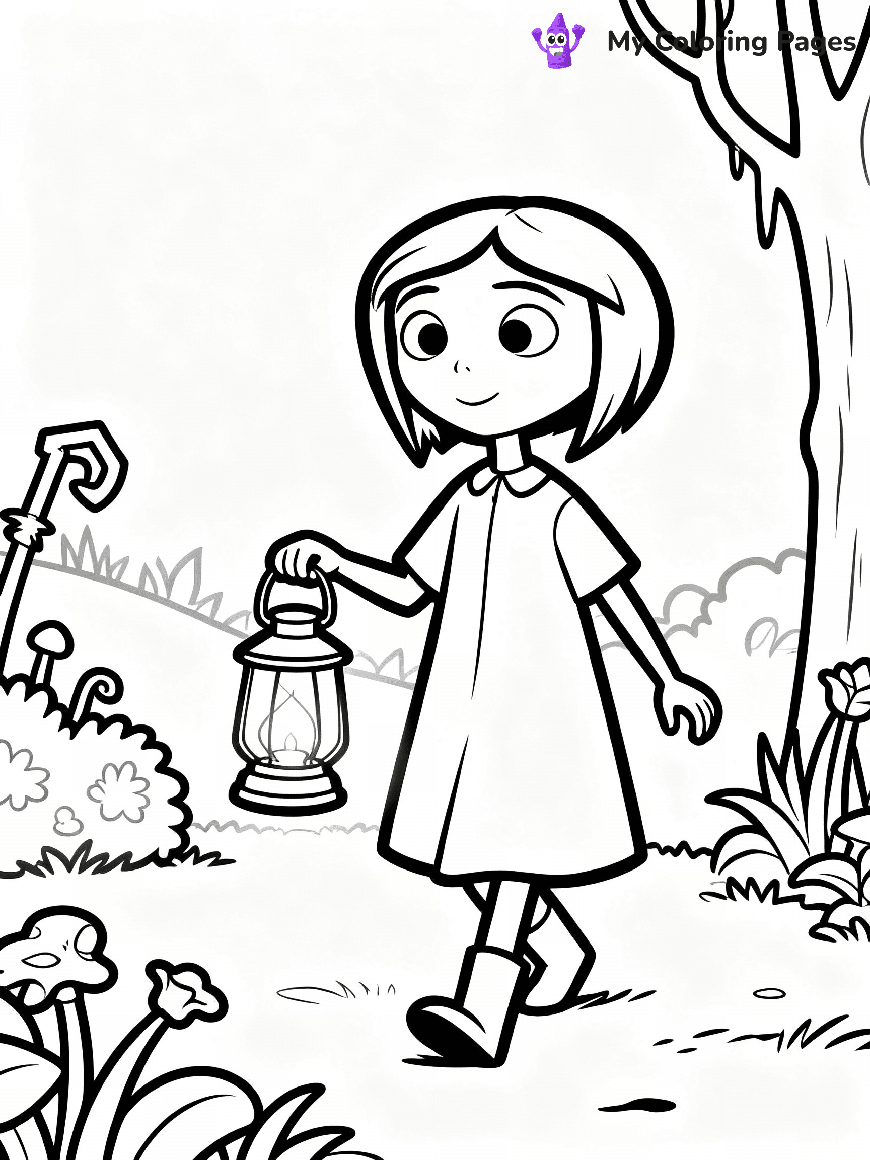 Coraline Coloring Pages - 13