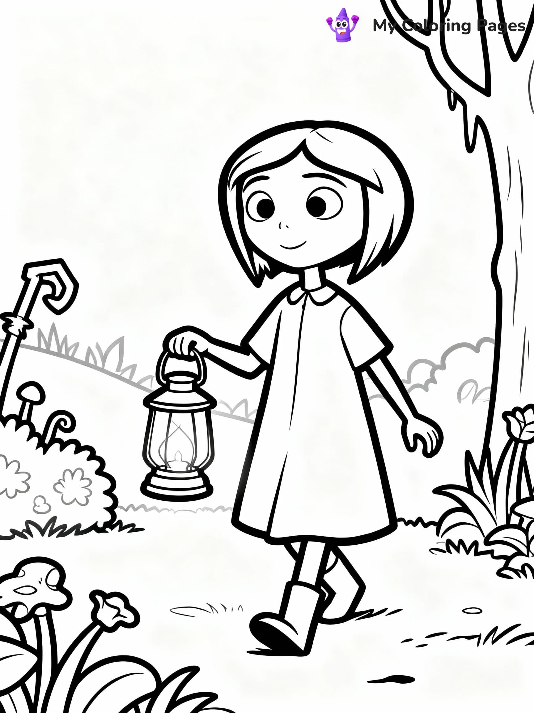 Coraline Coloring Pages - 13