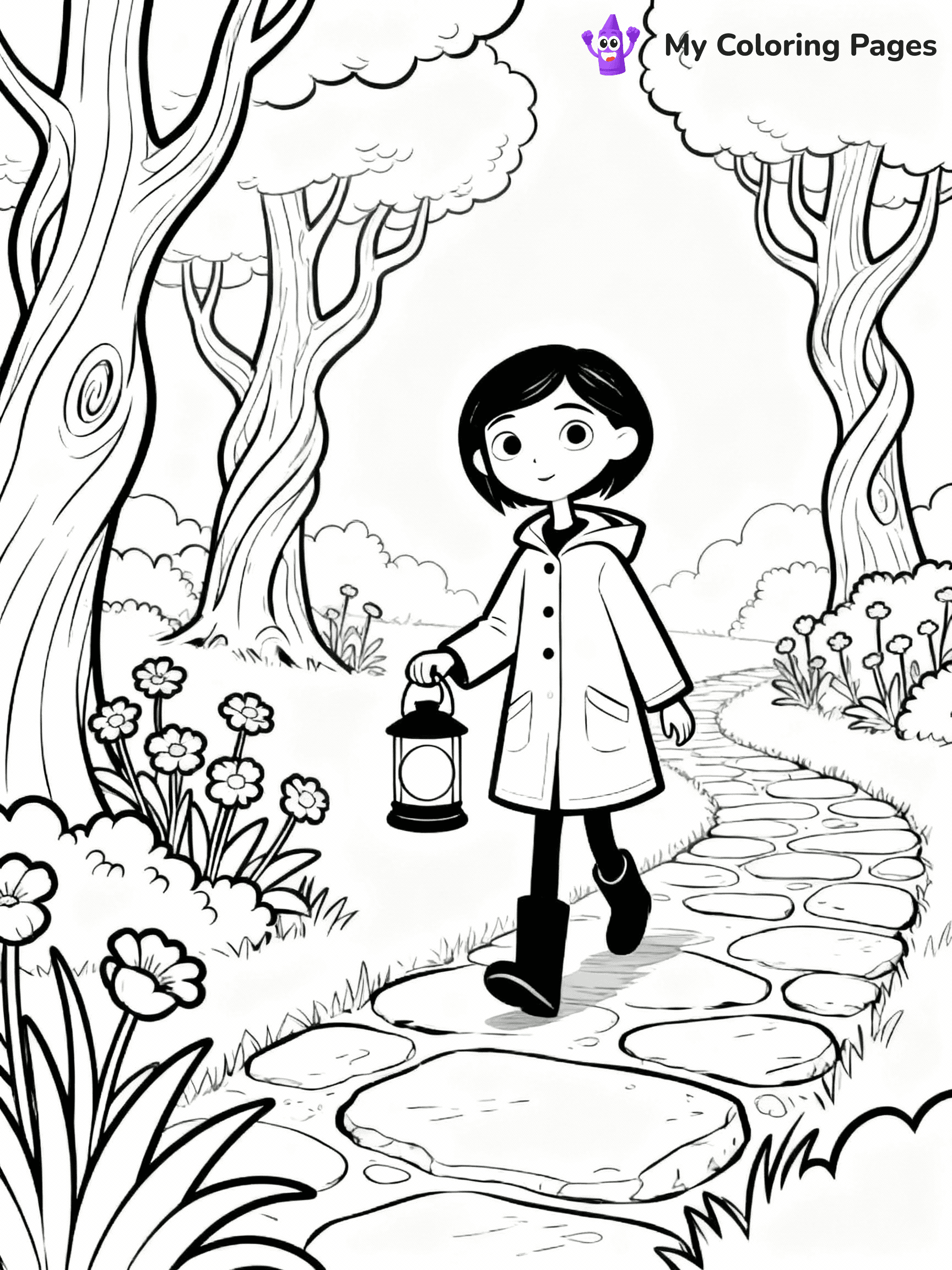 Coraline Coloring Pages - 5