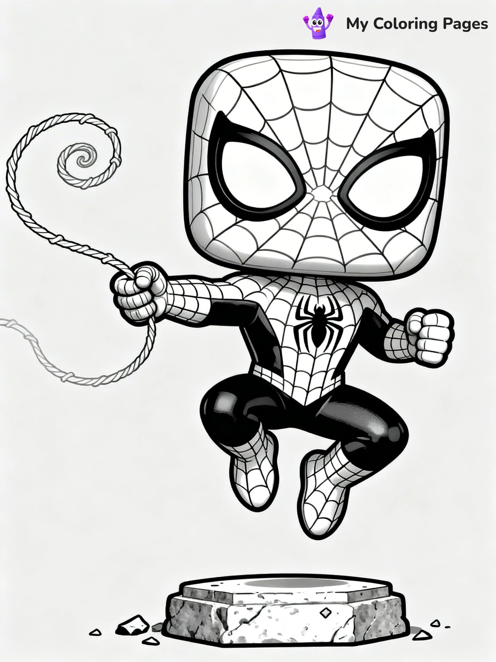 Funko Pop Coloring Pages - 19