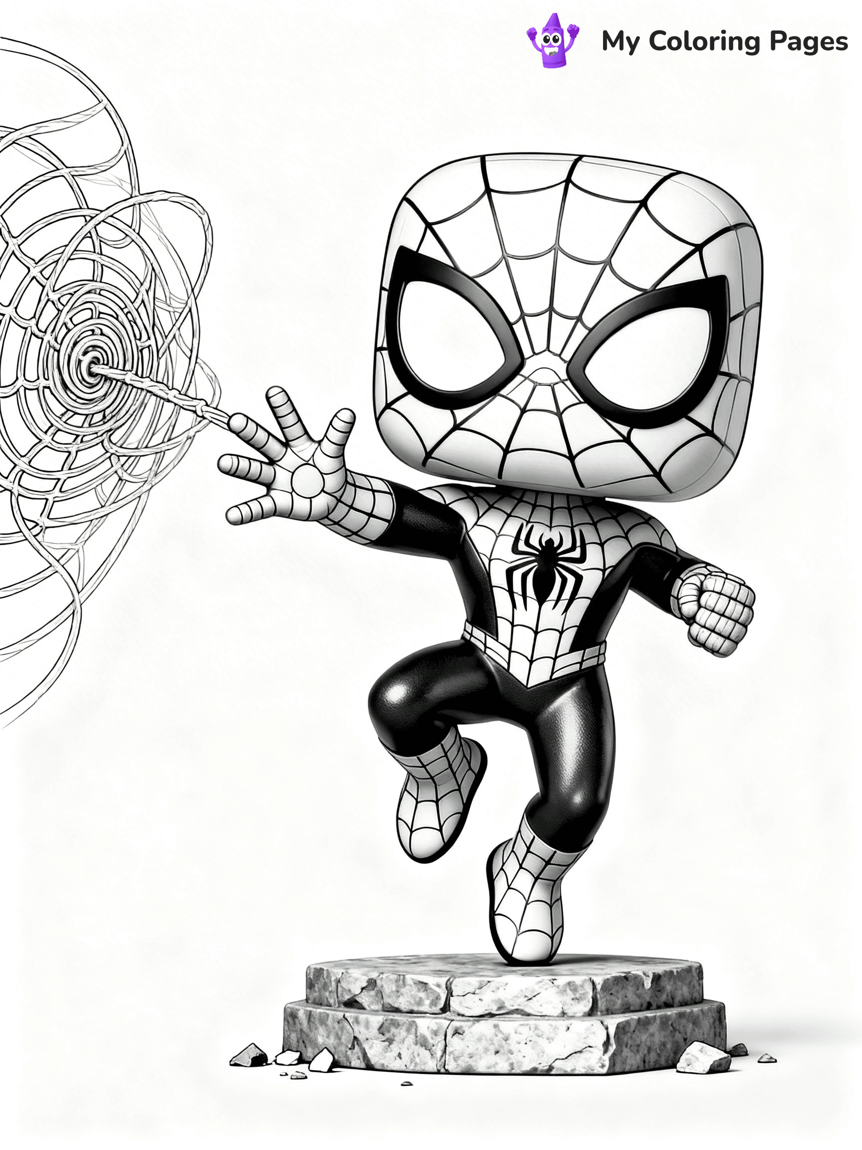 Funko Pop Coloring Pages - 17