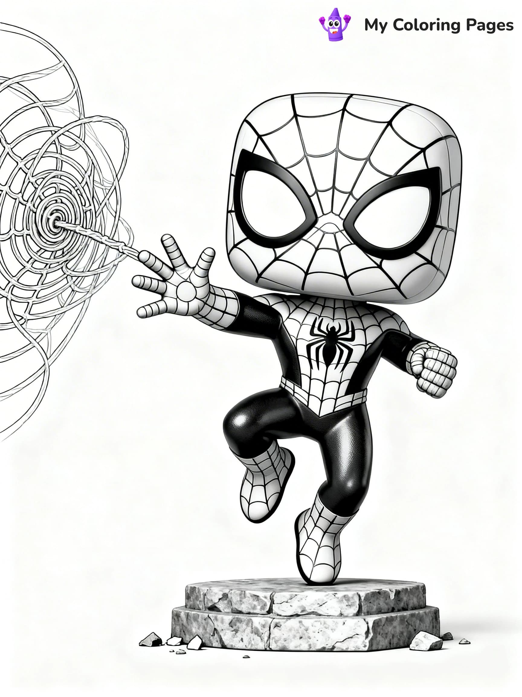 Funko Pop Coloring Pages - 18