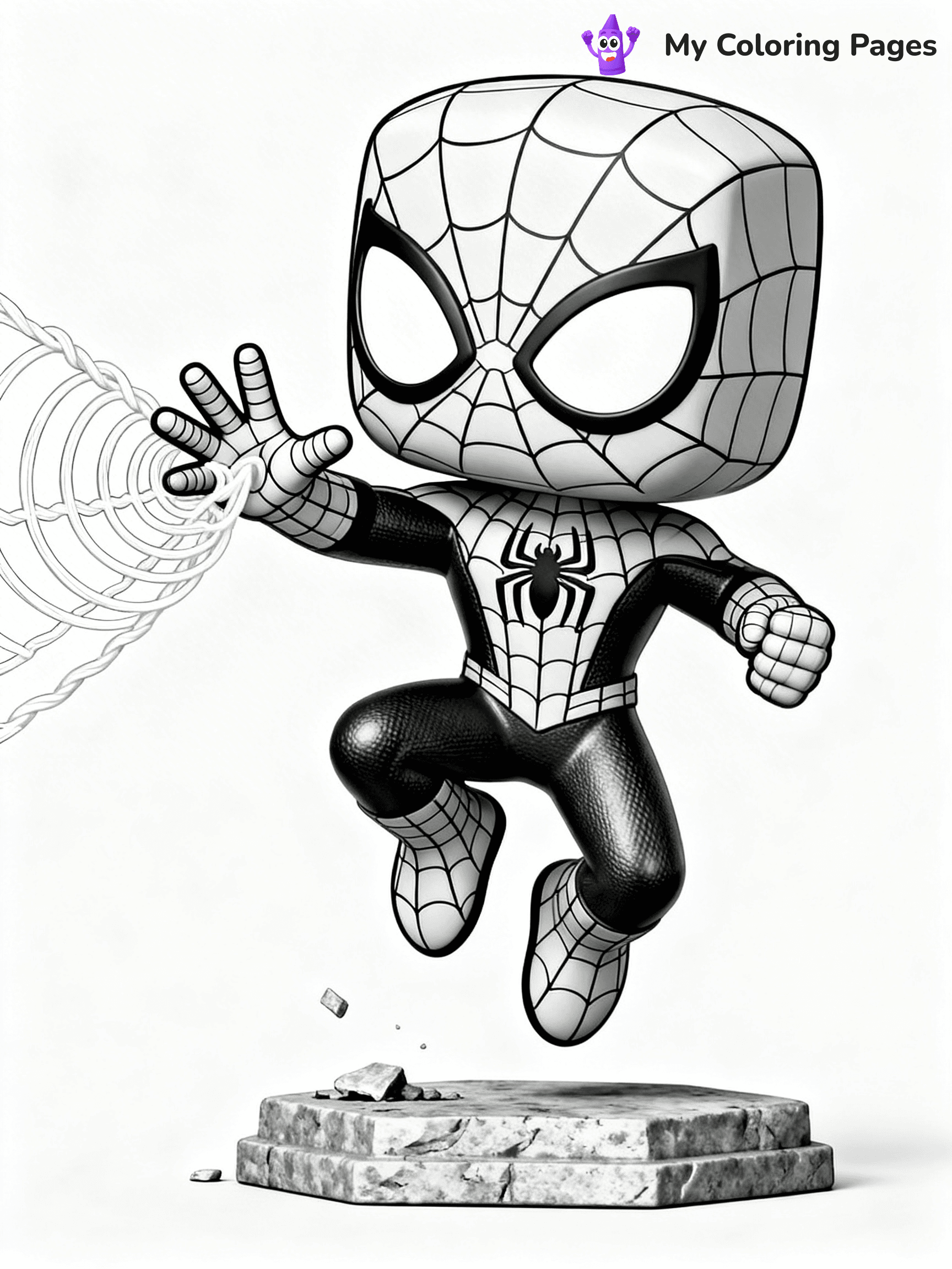 Funko Pop Coloring Pages - 16