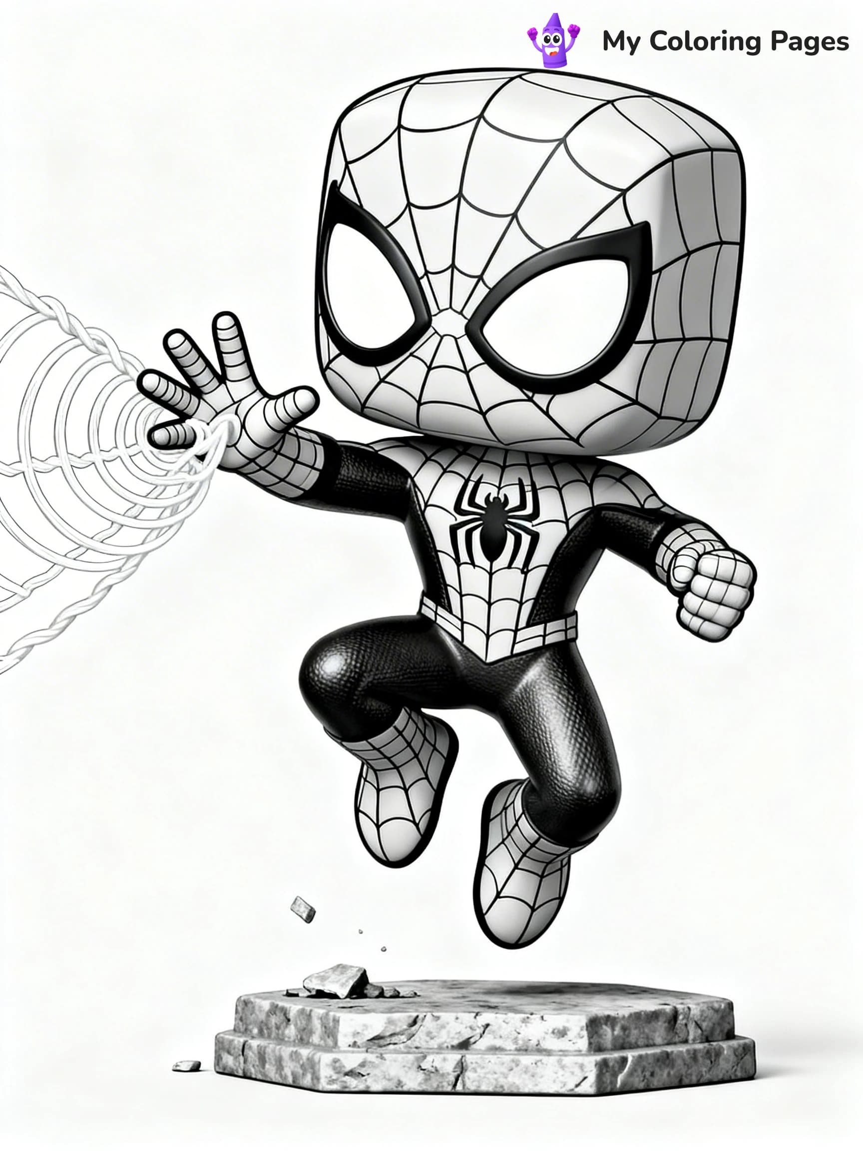 Funko Pop Coloring Pages - 17