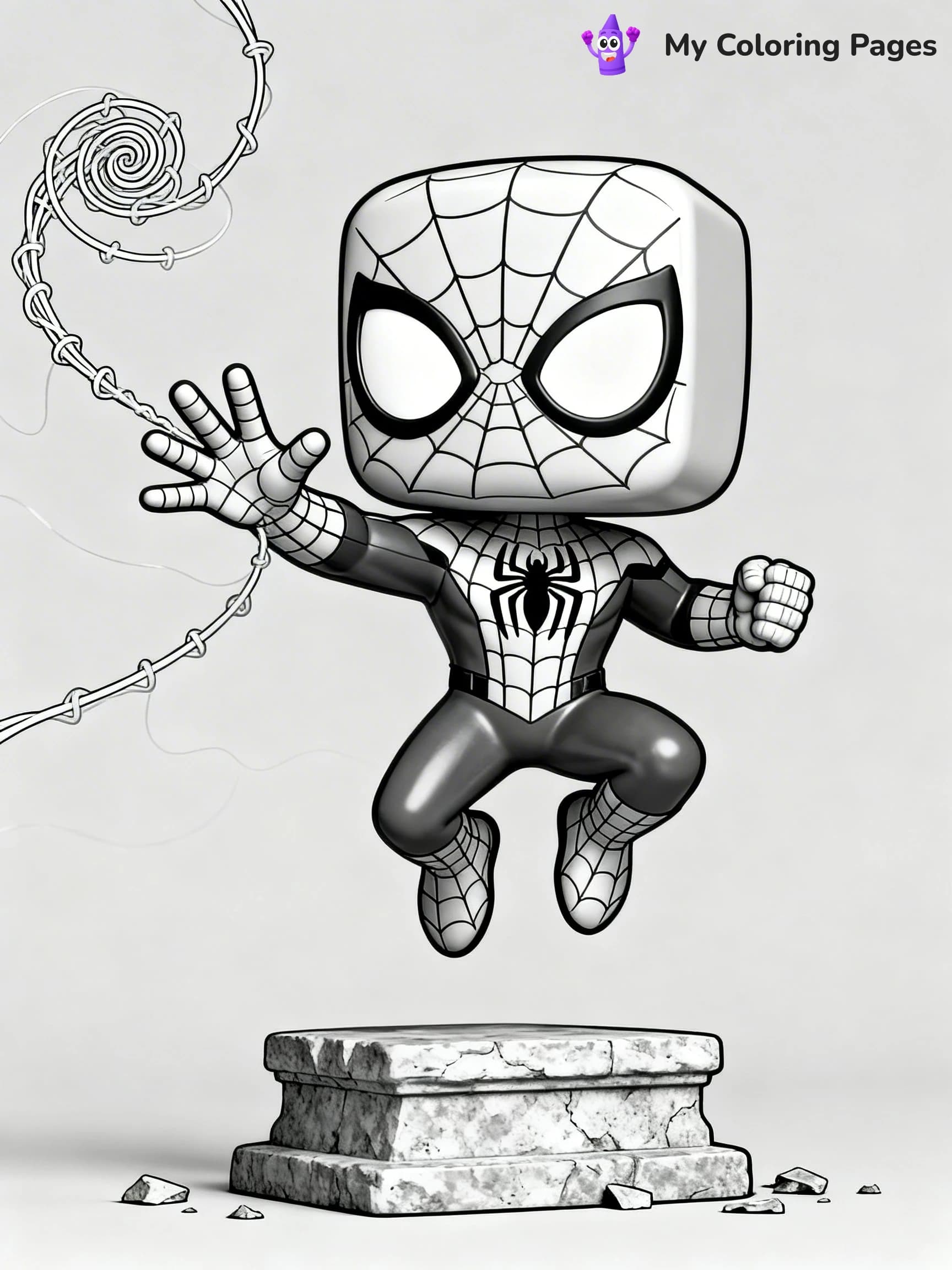 Funko Pop Coloring Pages - 16