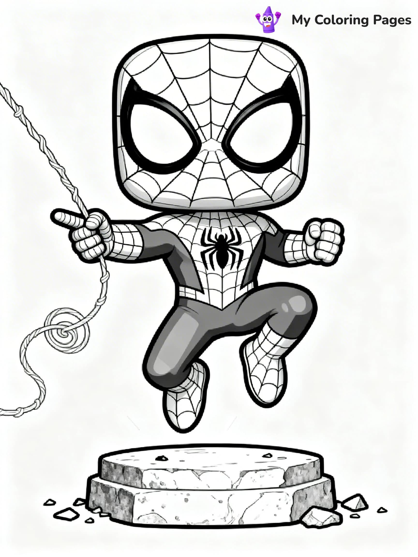 Funko Pop Coloring Pages - 15