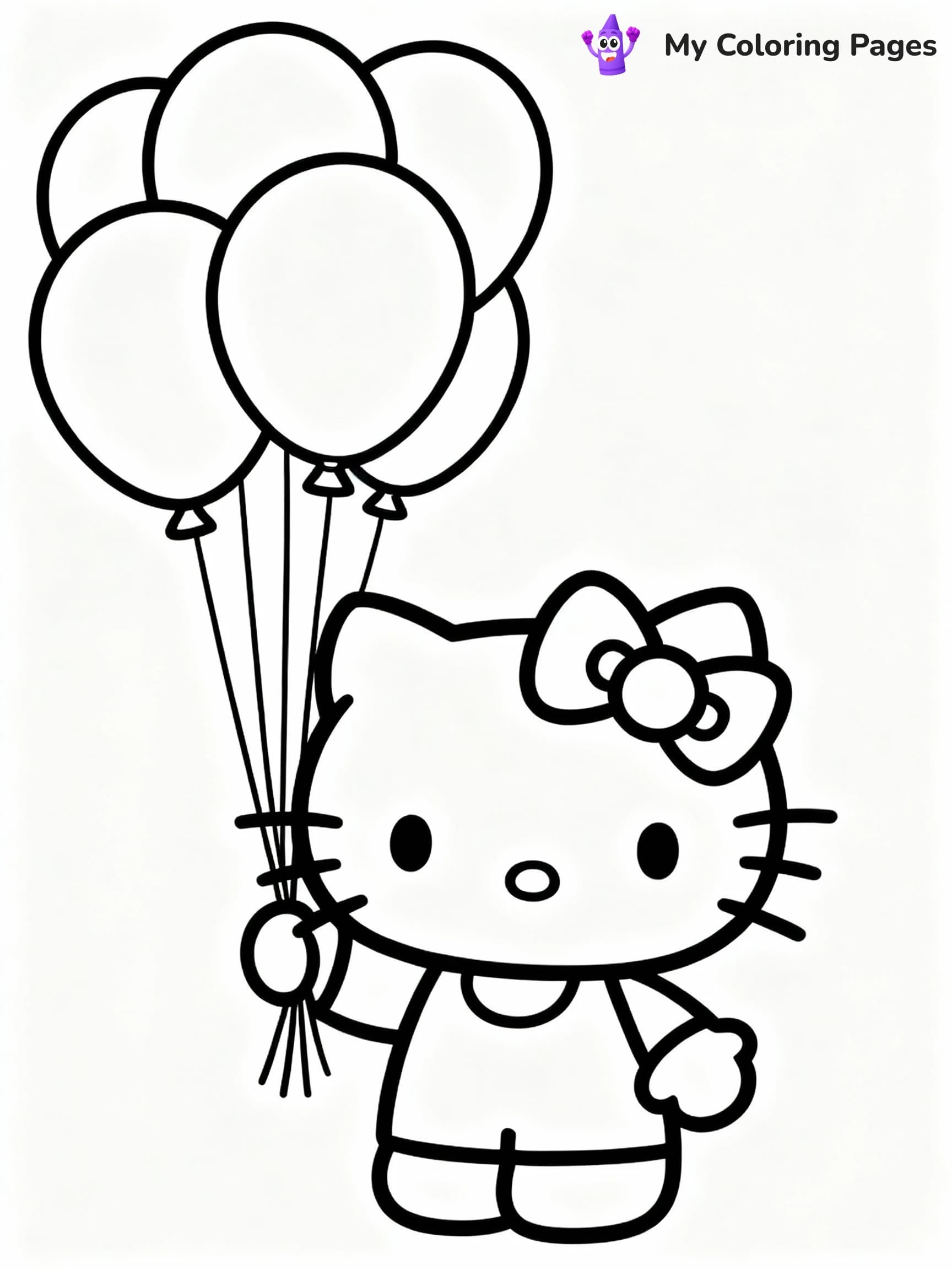 Hello Kitty Coloring Pages - 11