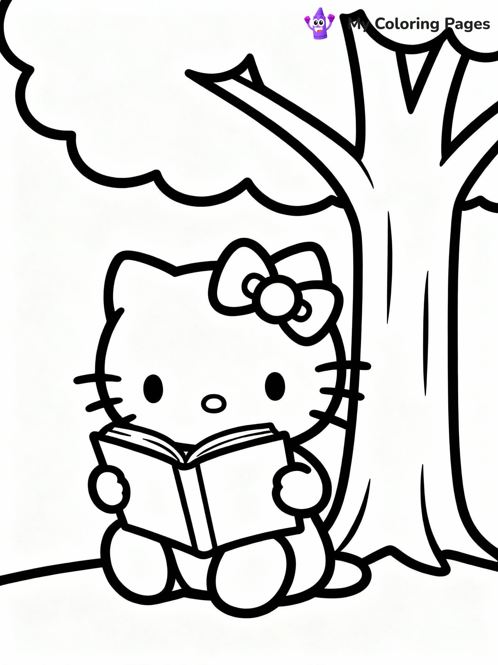 Hello Kitty Coloring Pages - 8