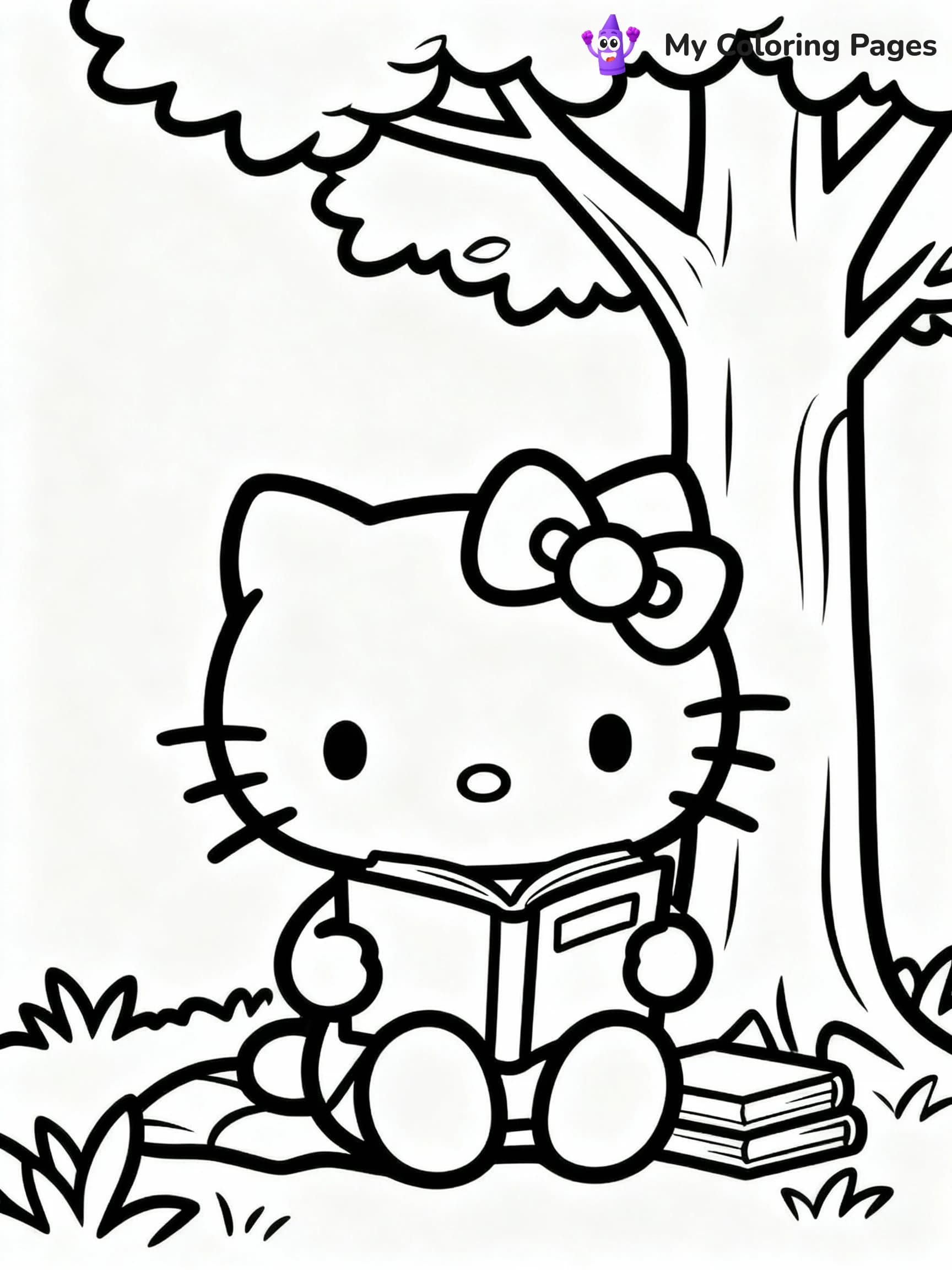 Hello Kitty Coloring Pages - 7