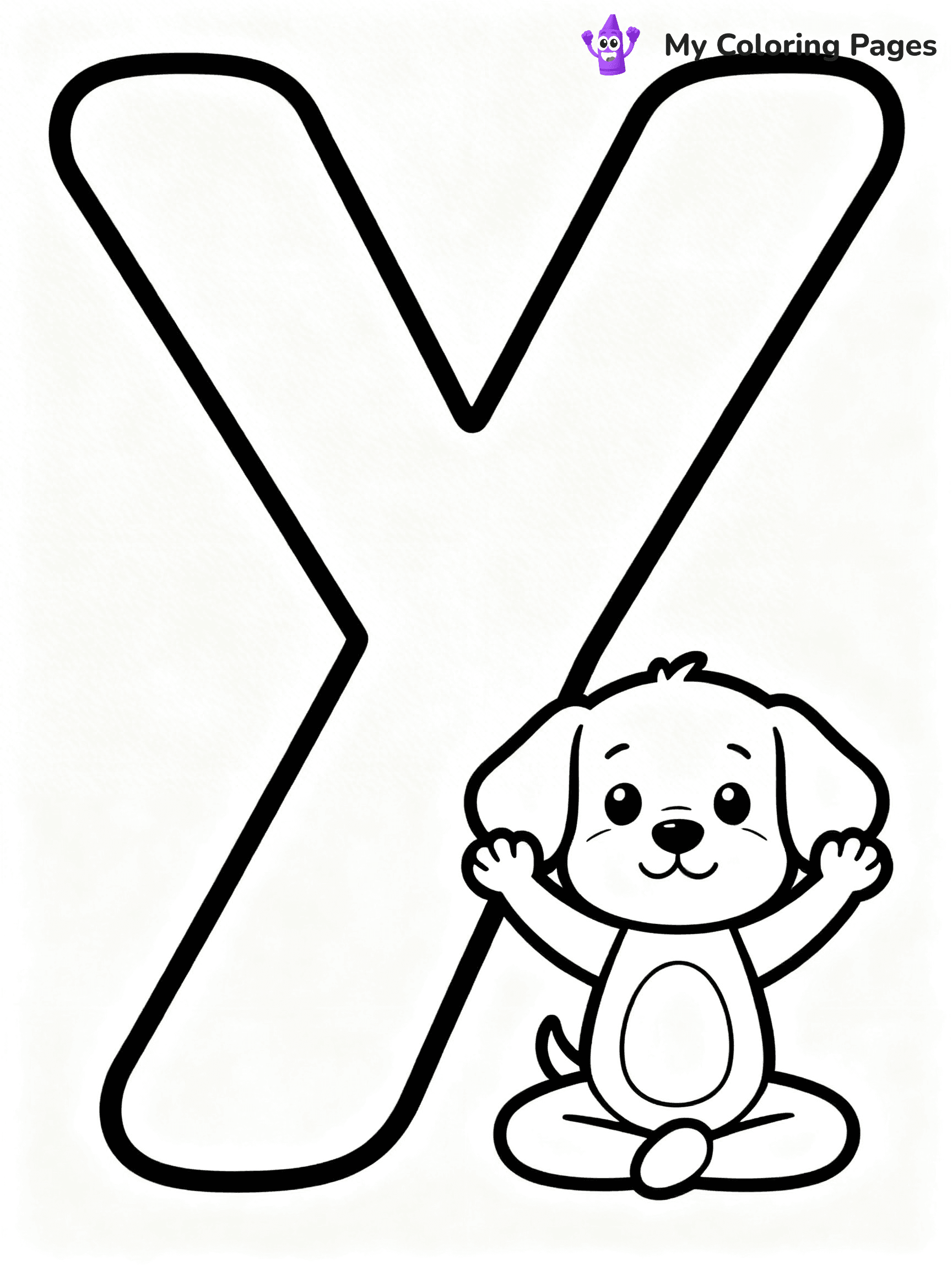Letter Y Coloring Pages - 22