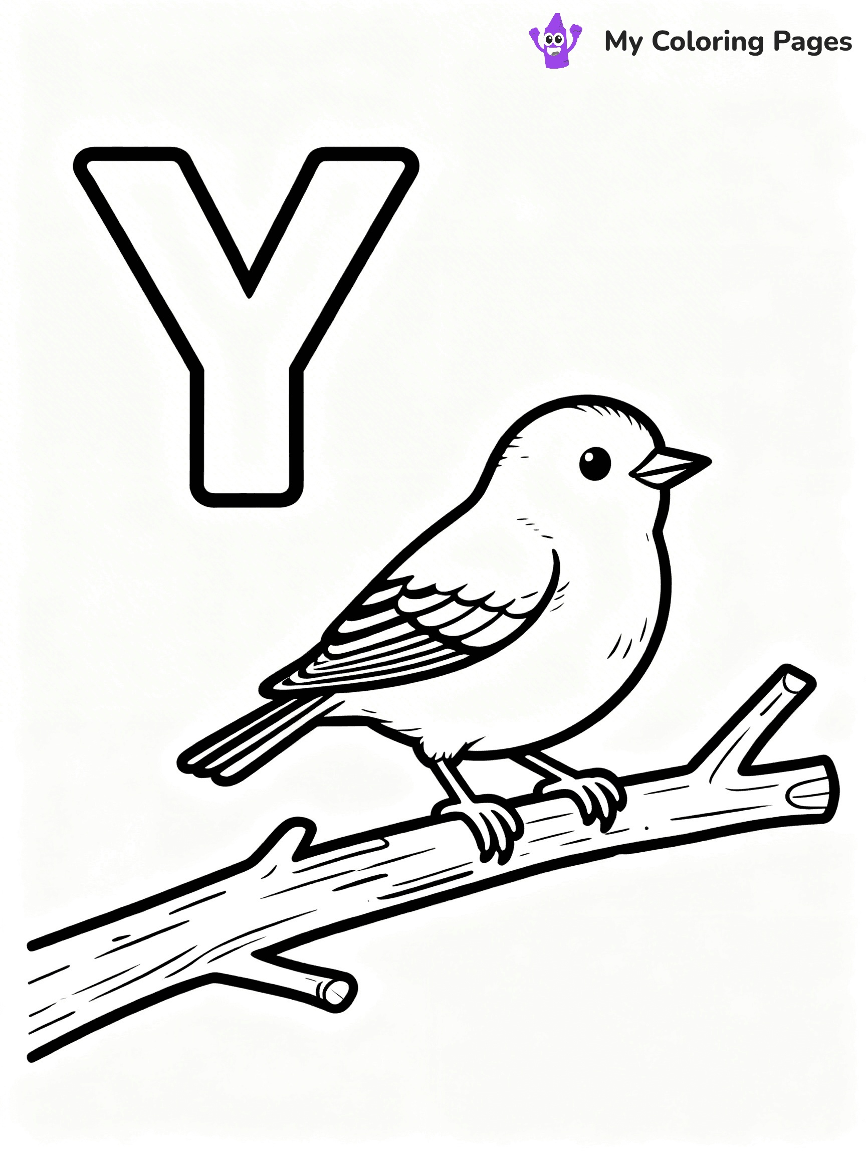 Letter Y Coloring Pages - 15