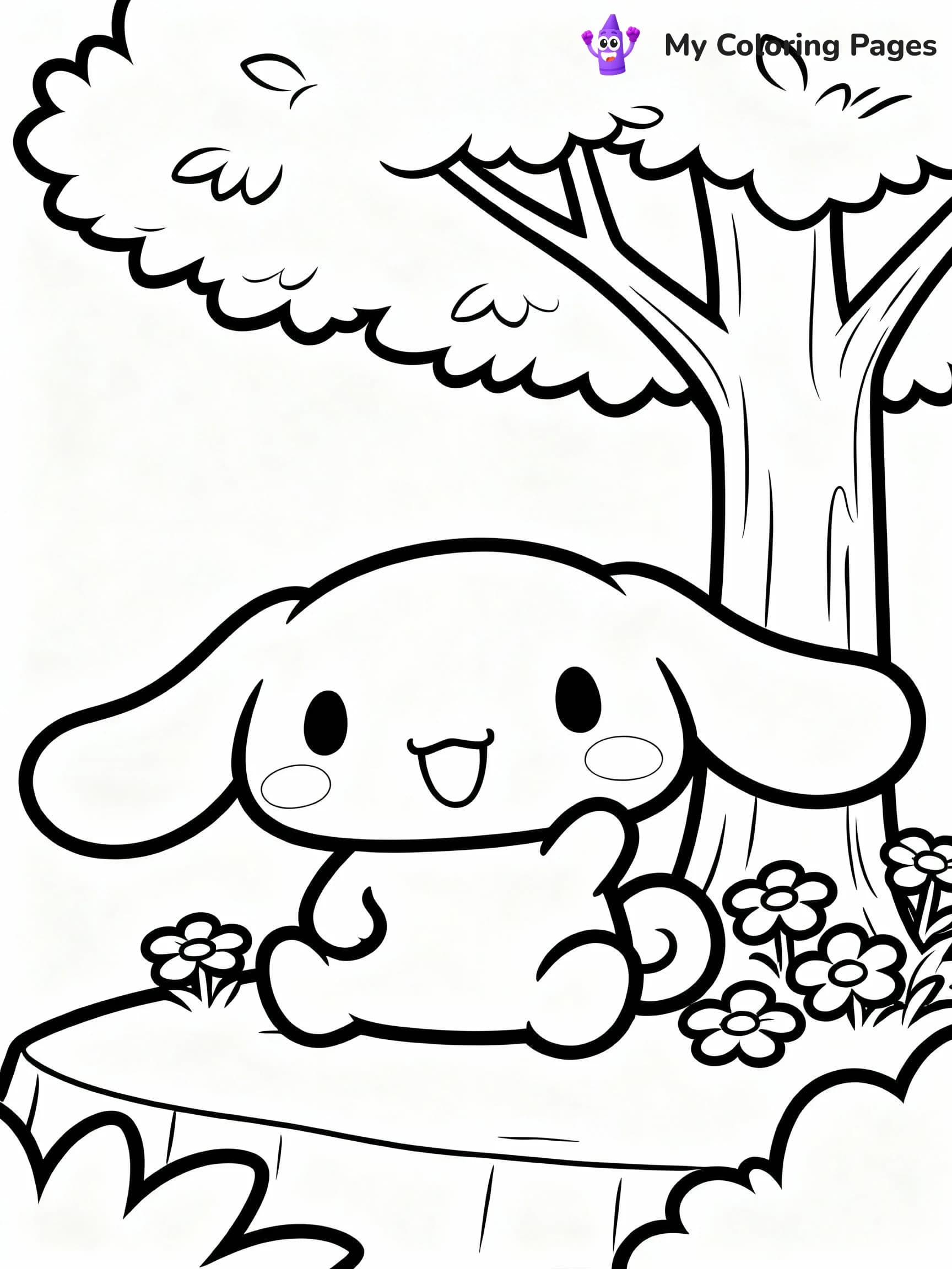 Cinnamoroll Coloring Pages - 1