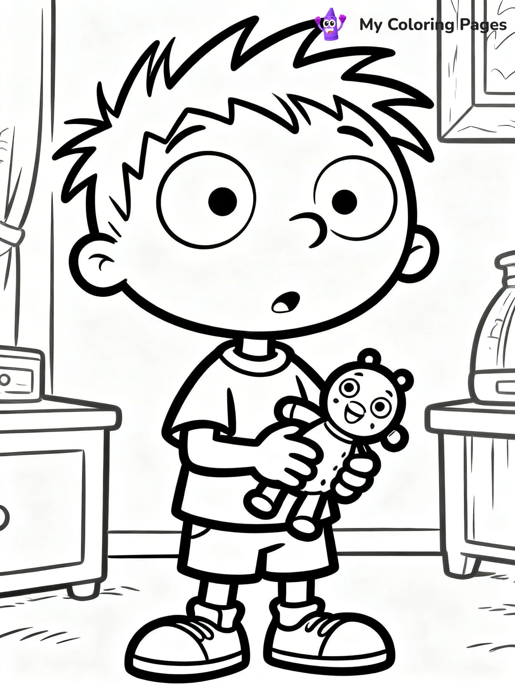 Nickelodeon Coloring Pages - 22