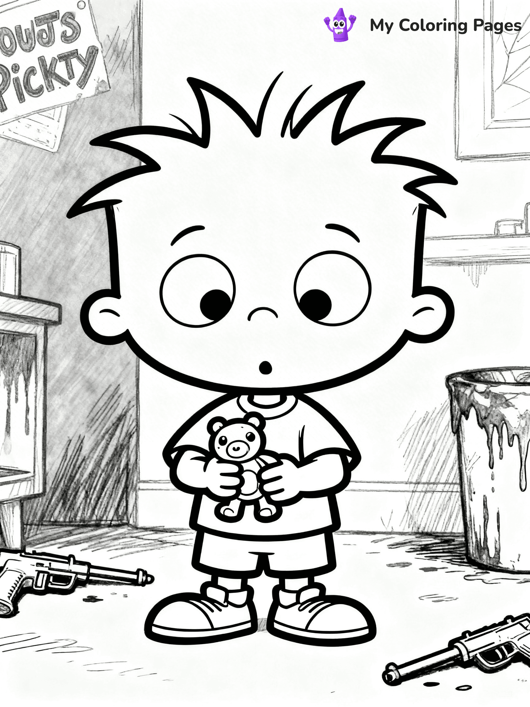 Nickelodeon Coloring Pages - 16