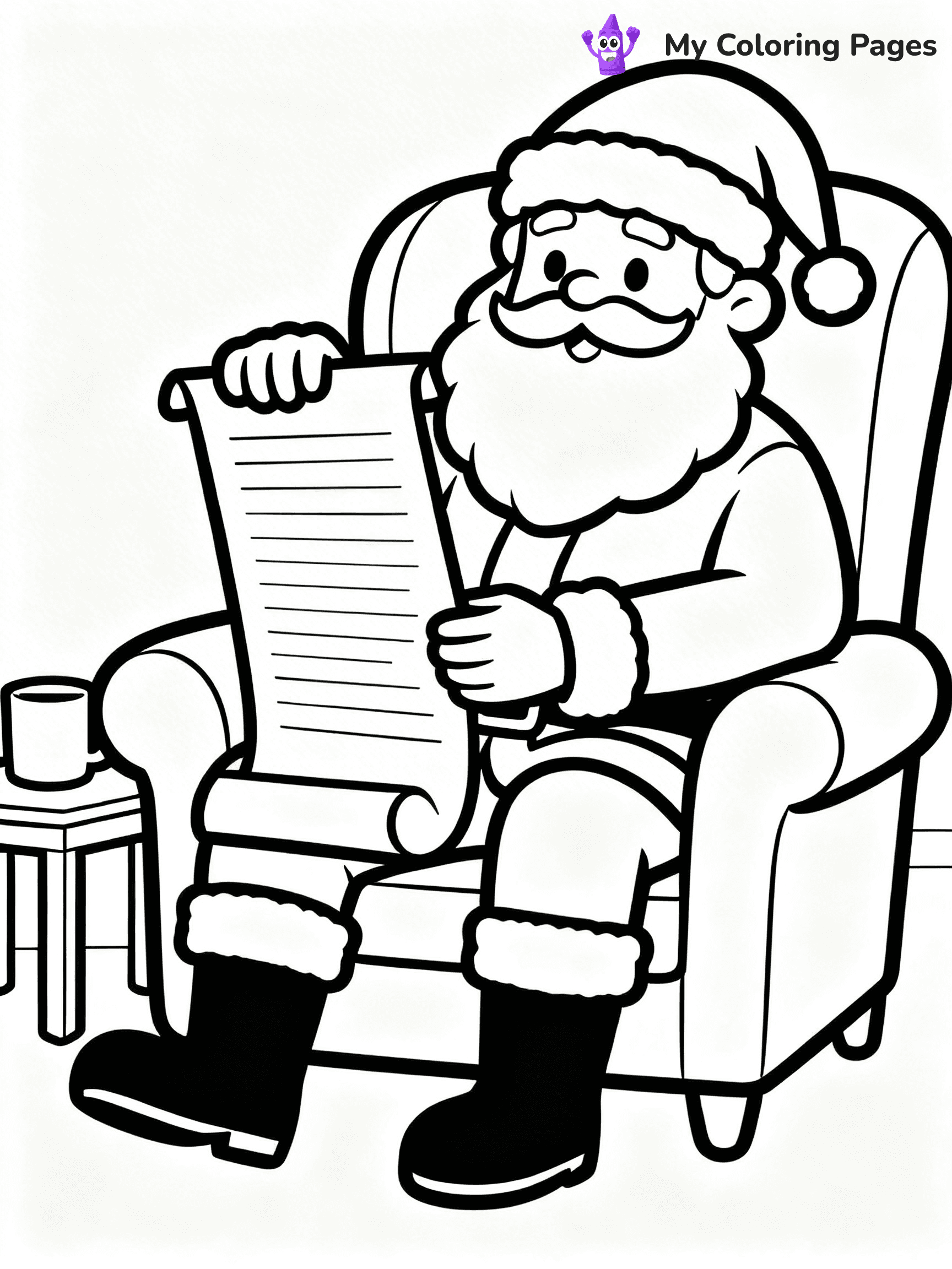 Santa Claus Coloring Pages - 99