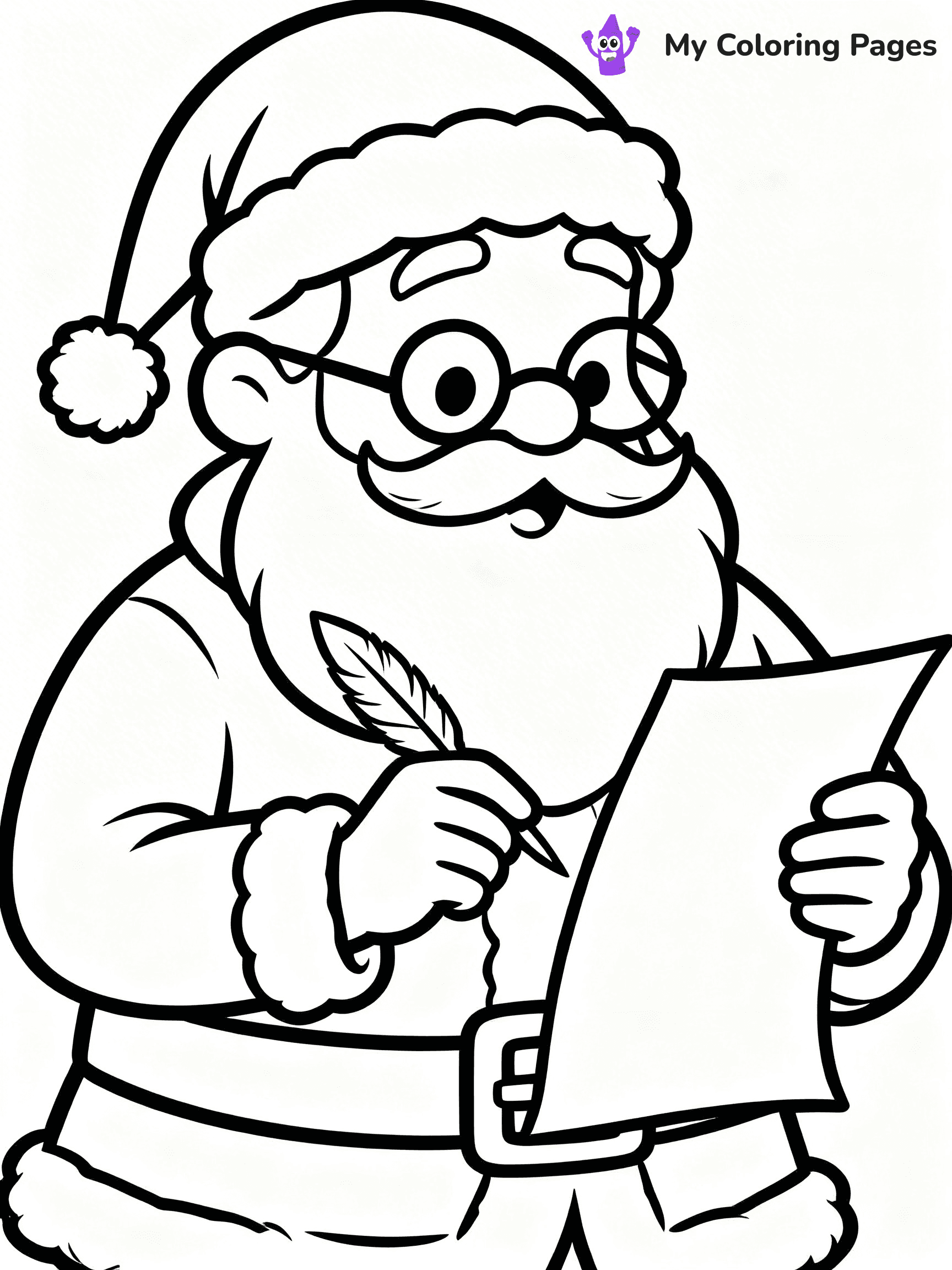 Santa Claus Coloring Pages - 75