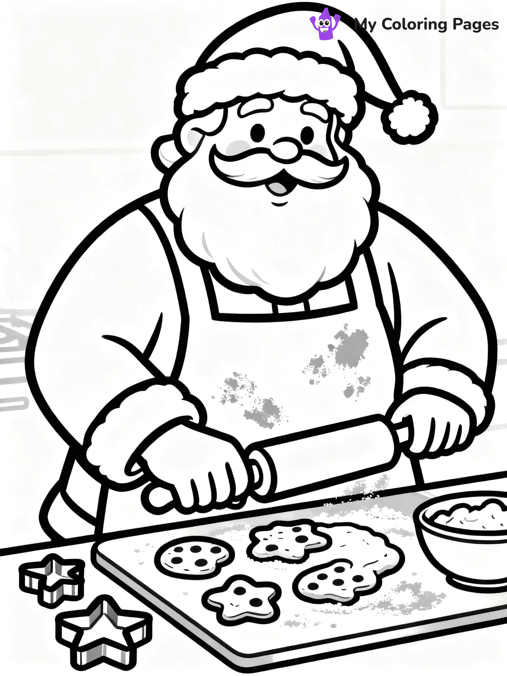 Santa Claus Coloring Pages - 59