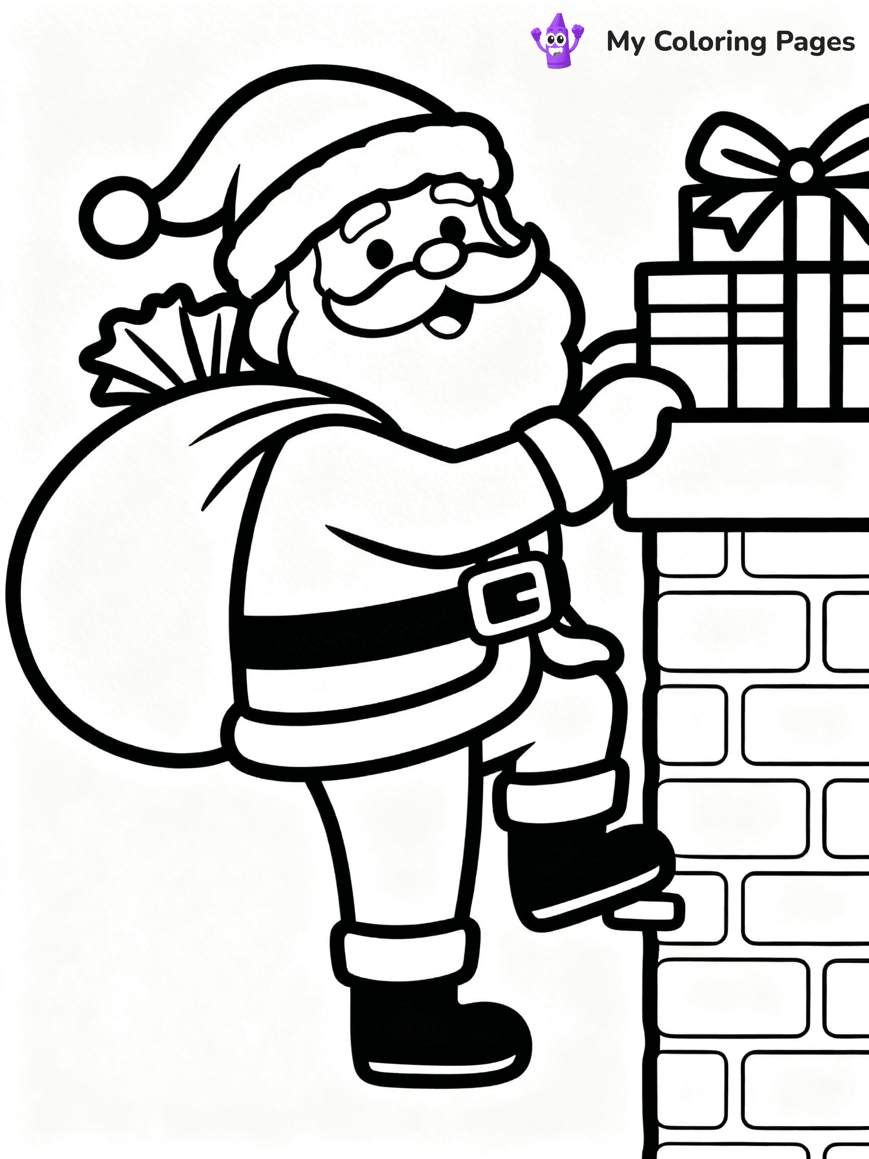 Santa Claus Coloring Pages - 56