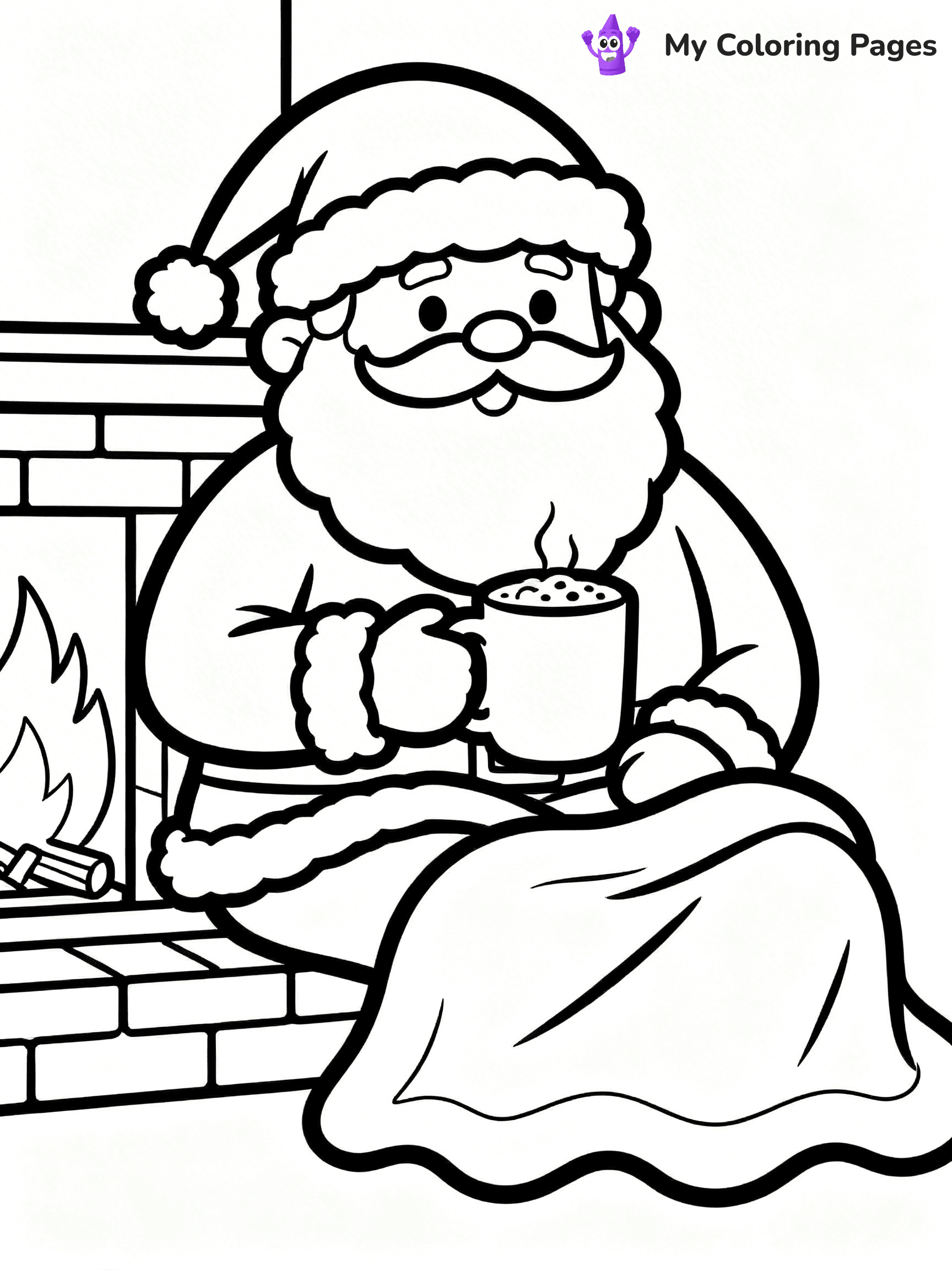 Santa Claus Coloring Pages - 42