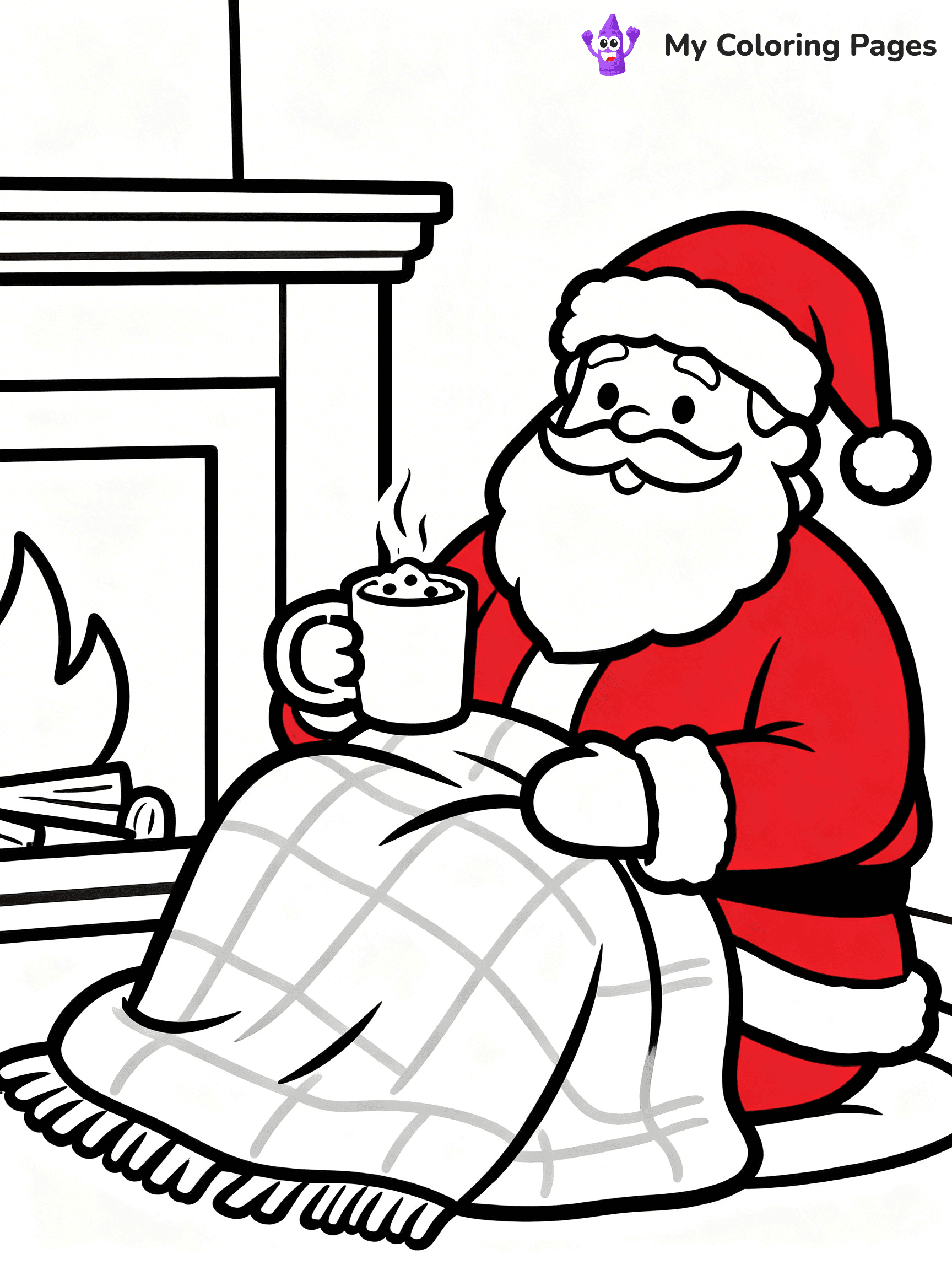Santa Claus Coloring Pages - 41