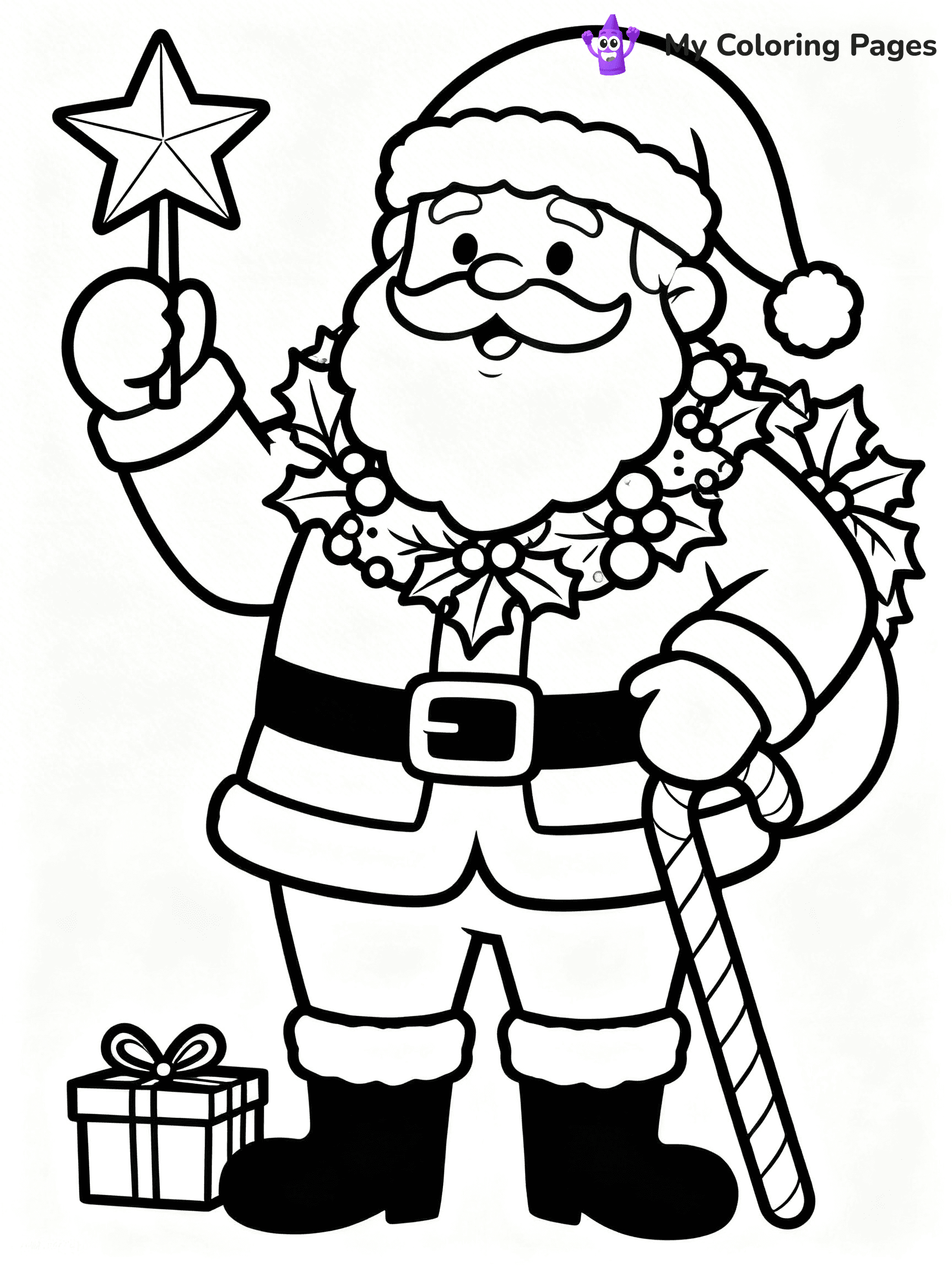 Santa Claus Coloring Pages - 34