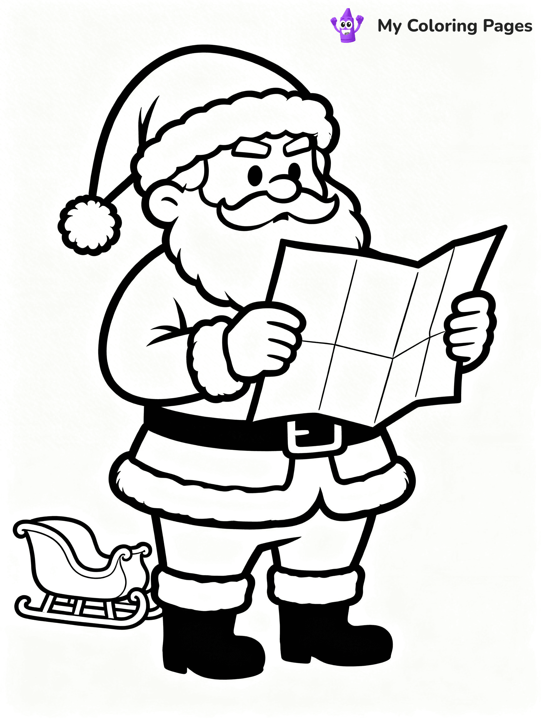 Santa Claus Coloring Pages - 25