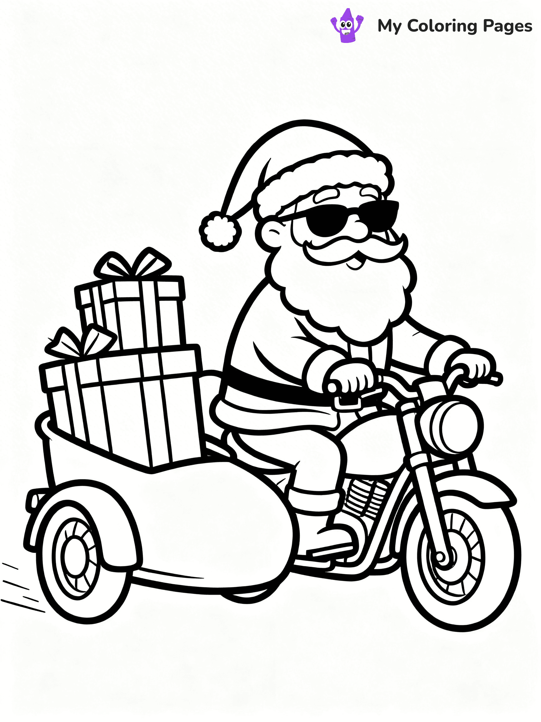 Santa Claus Coloring Pages - 15