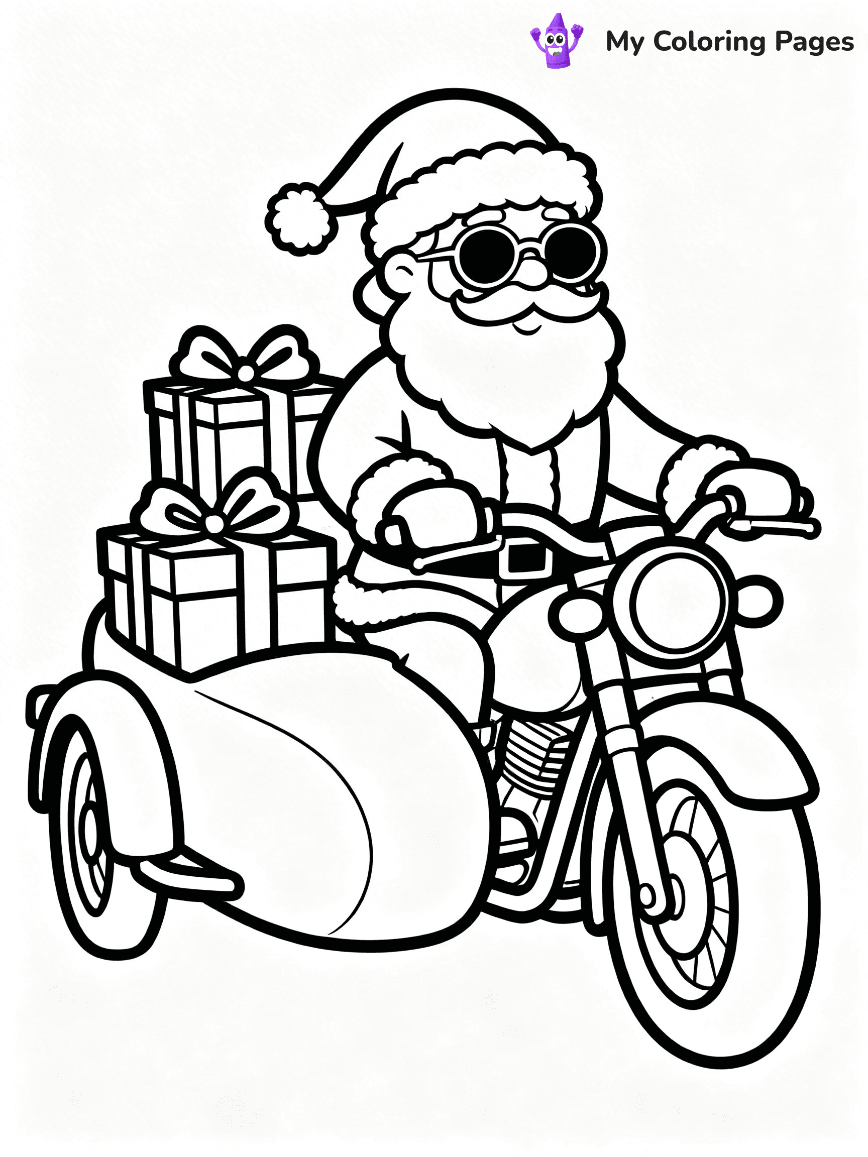 Santa Claus Coloring Pages - 14