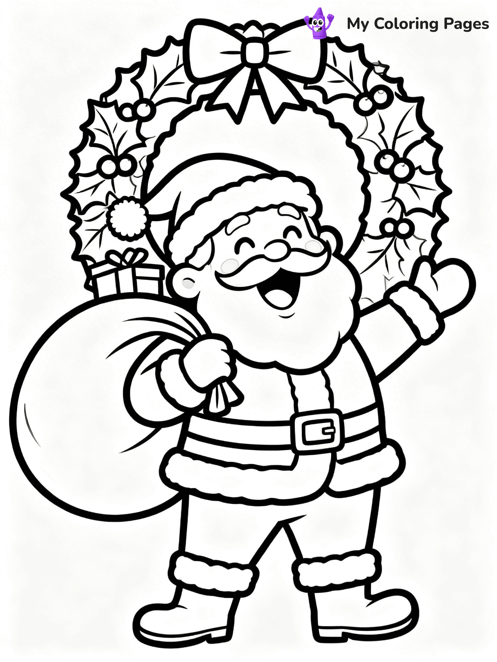 Santa Claus Coloring Pages - 5