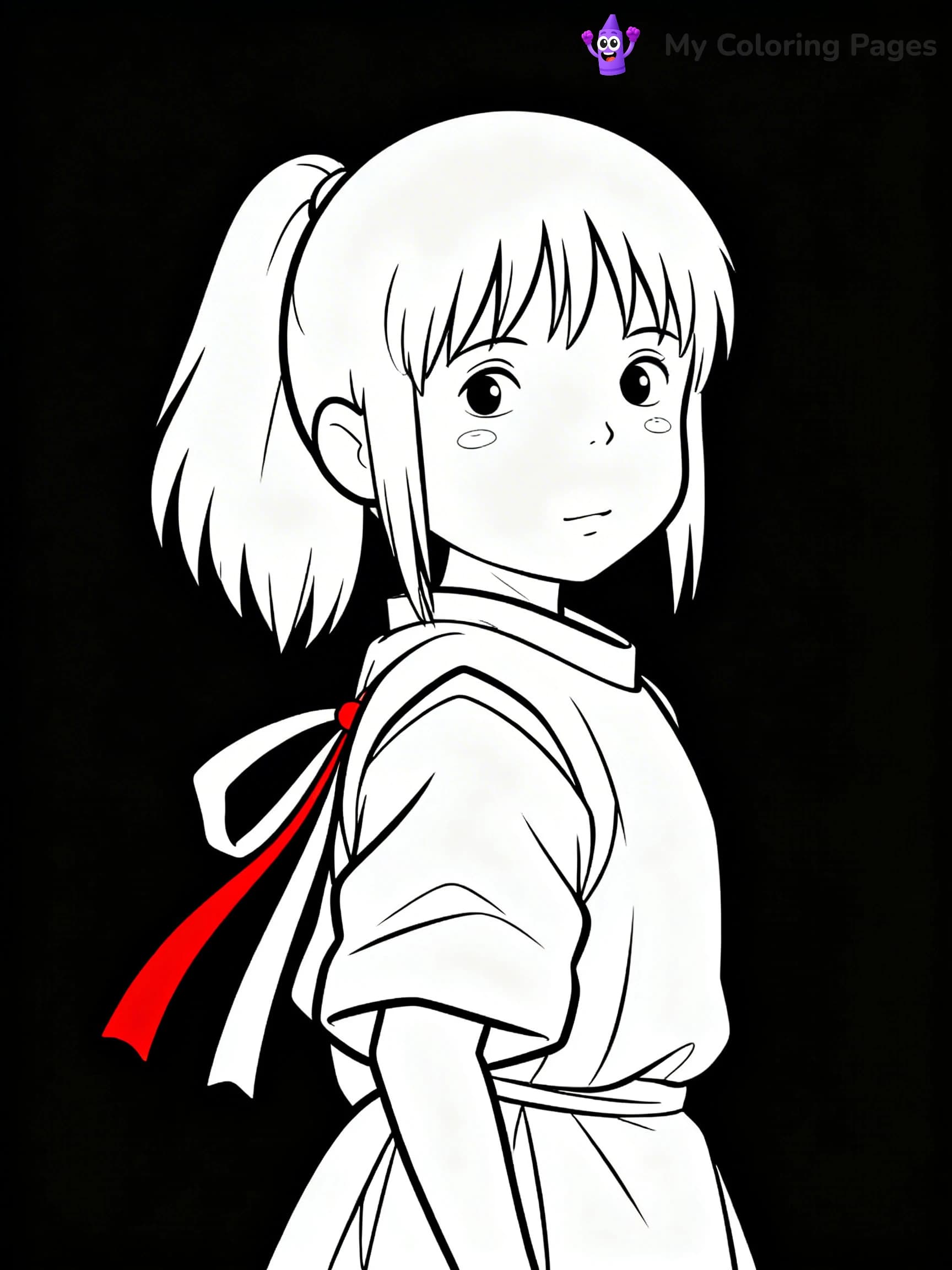 Studio Ghibli Coloring Pages - 24