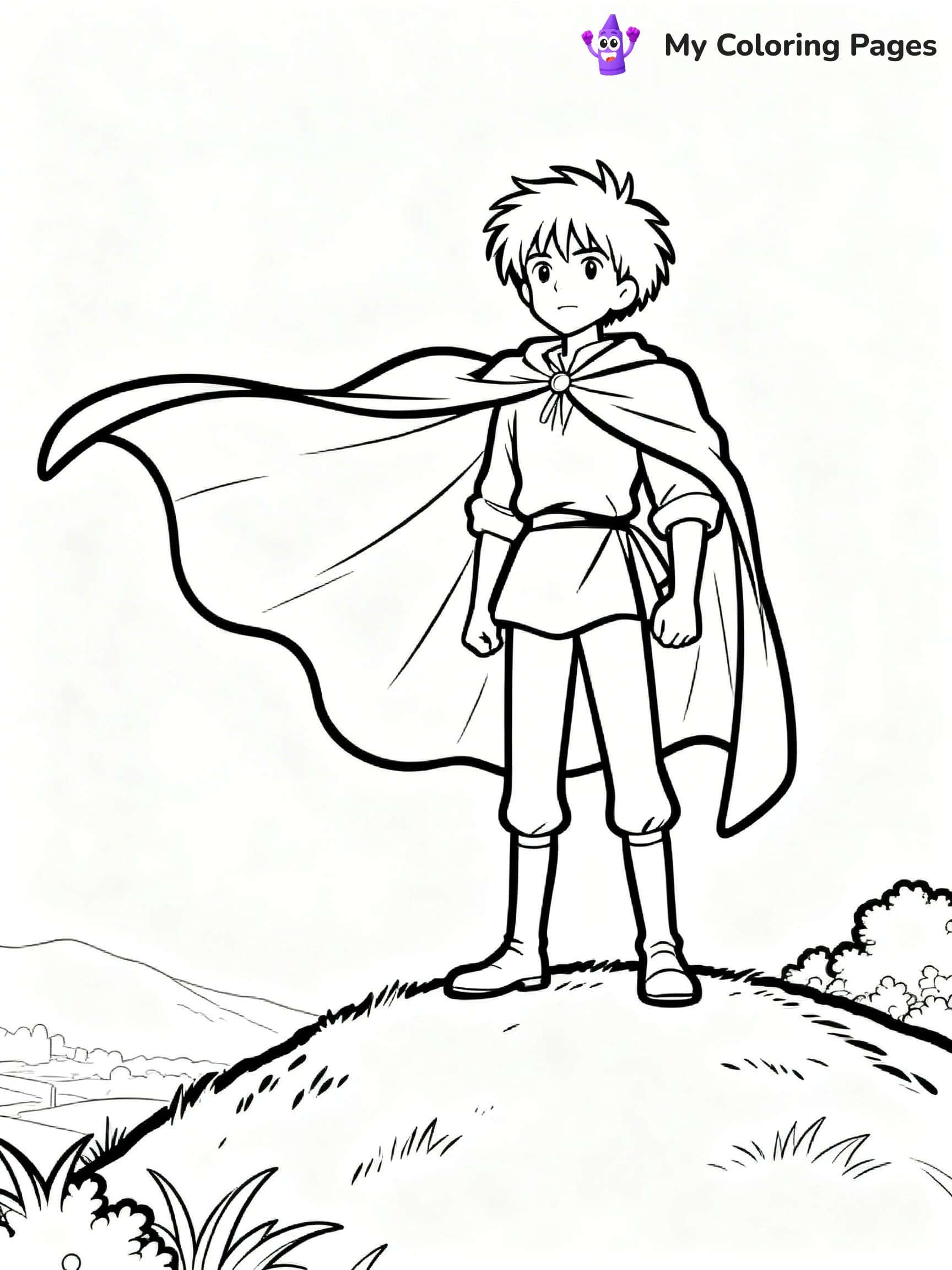 Studio Ghibli Coloring Pages - 16