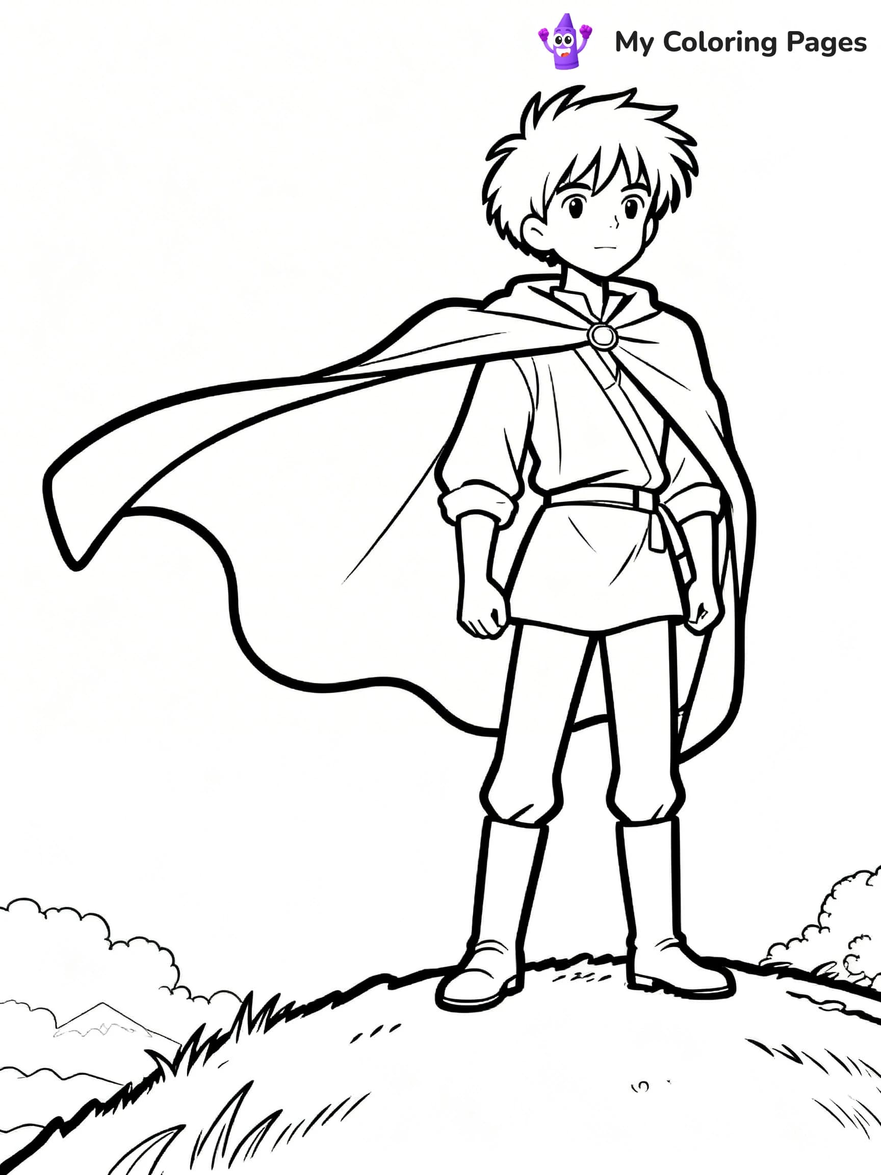 Studio Ghibli Coloring Pages - 15