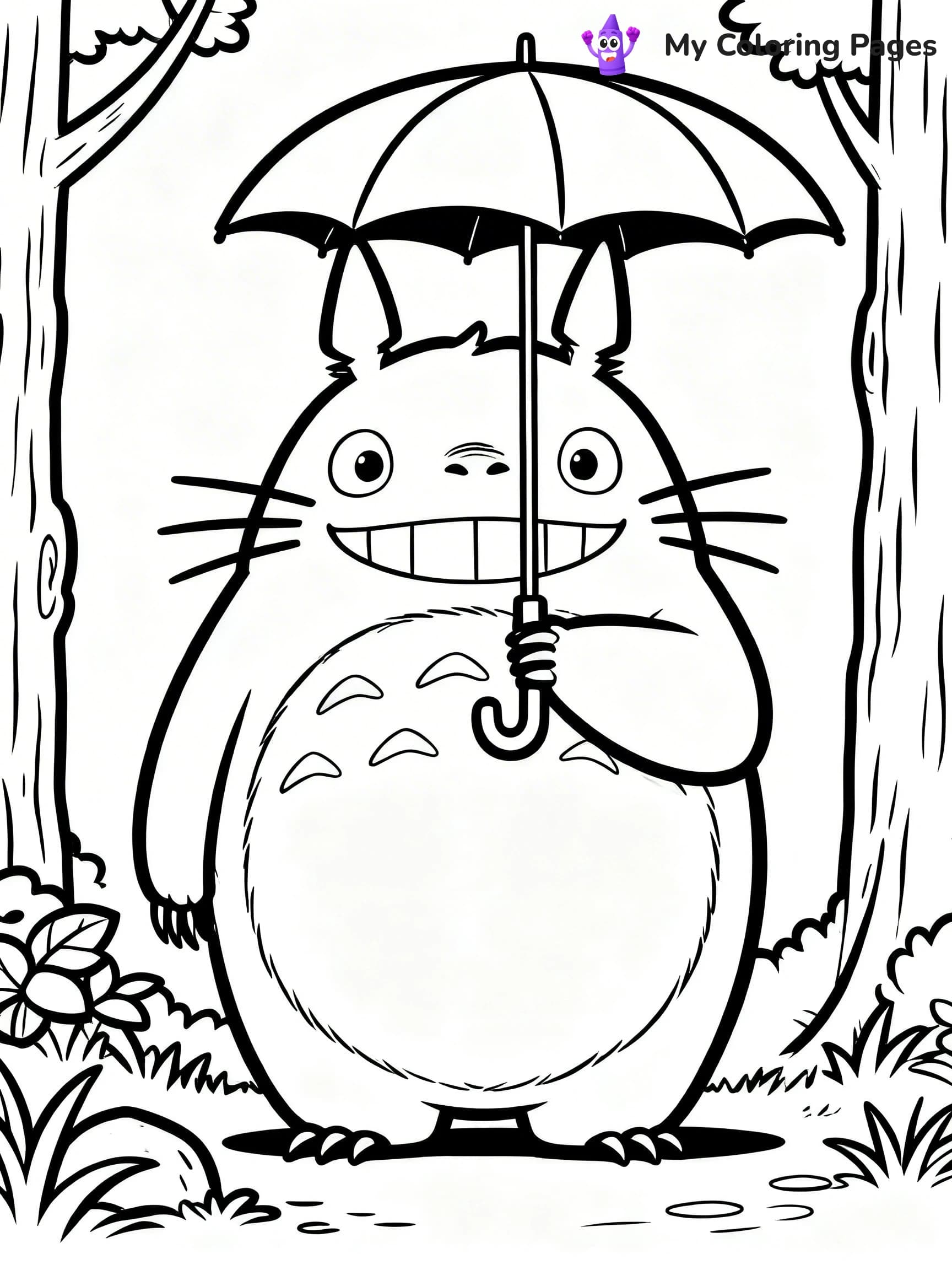 Studio Ghibli Coloring Pages - 12