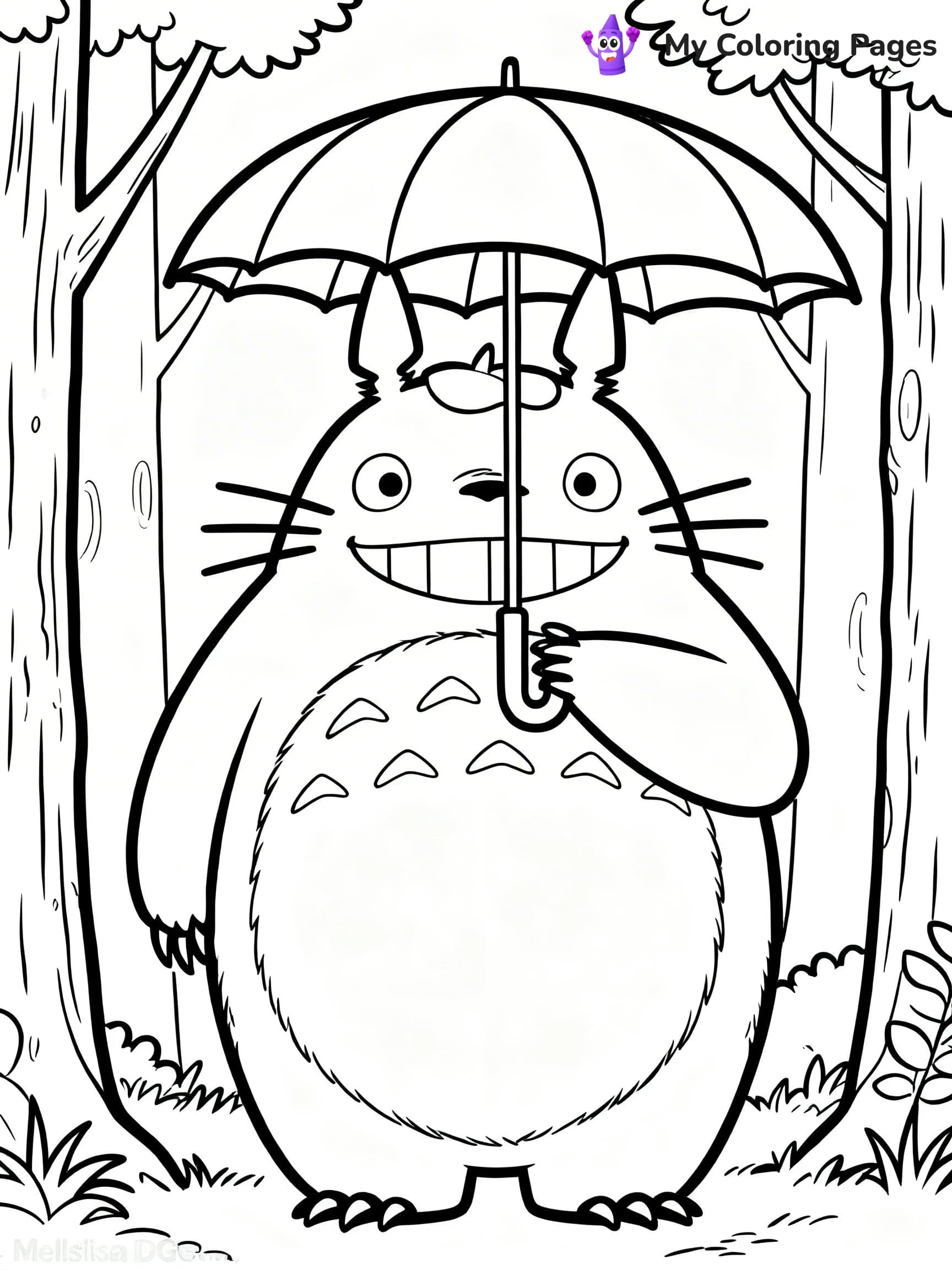Studio Ghibli Coloring Pages - 11