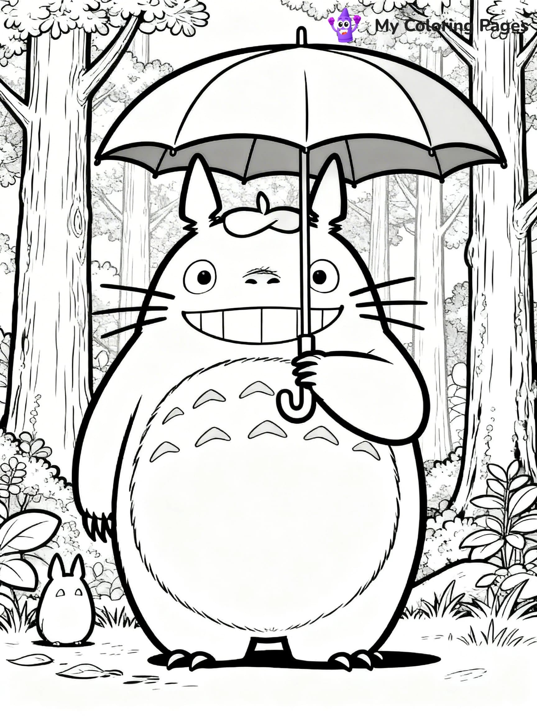 Studio Ghibli Coloring Pages - 10