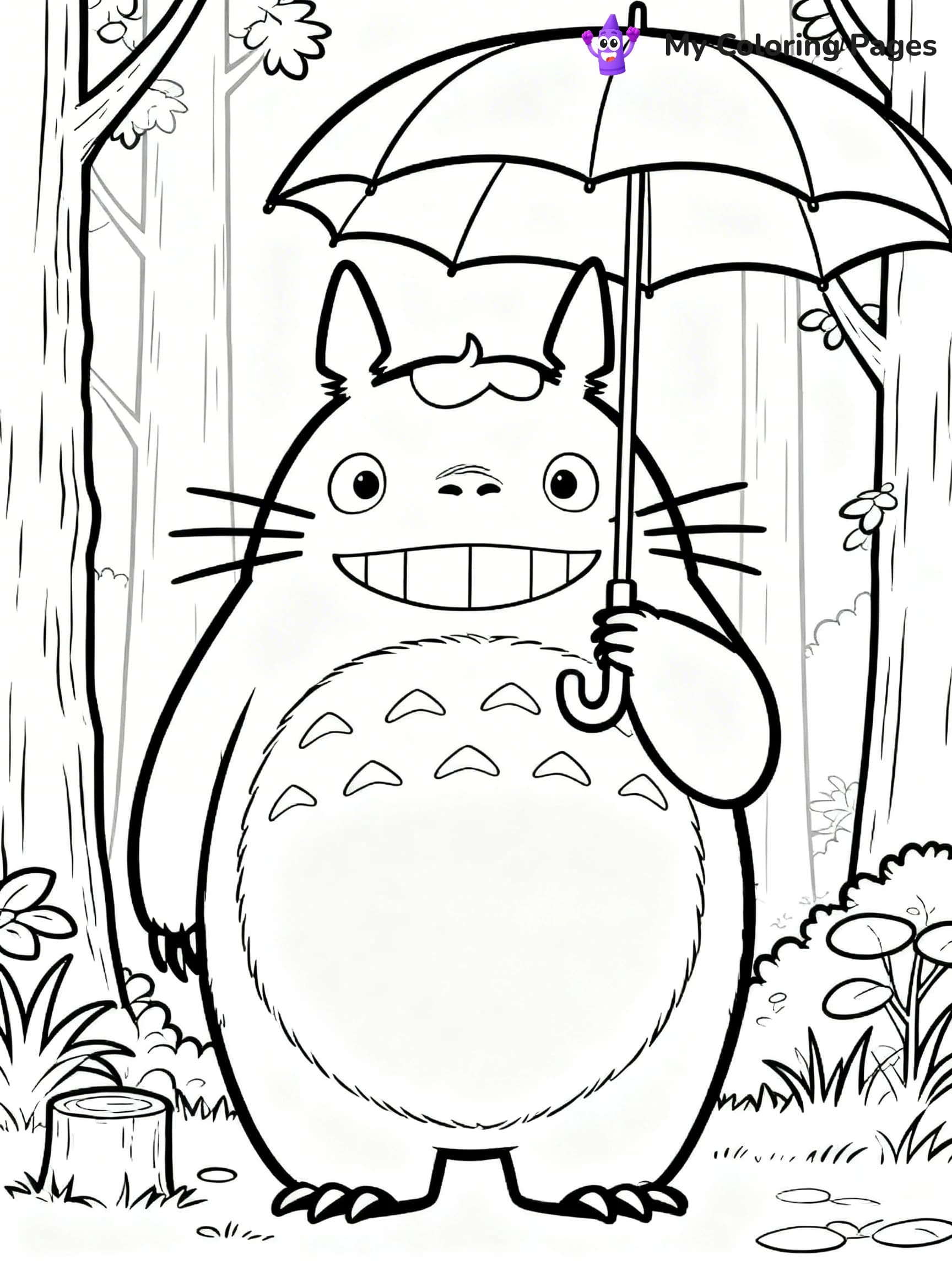 Studio Ghibli Coloring Pages - 9