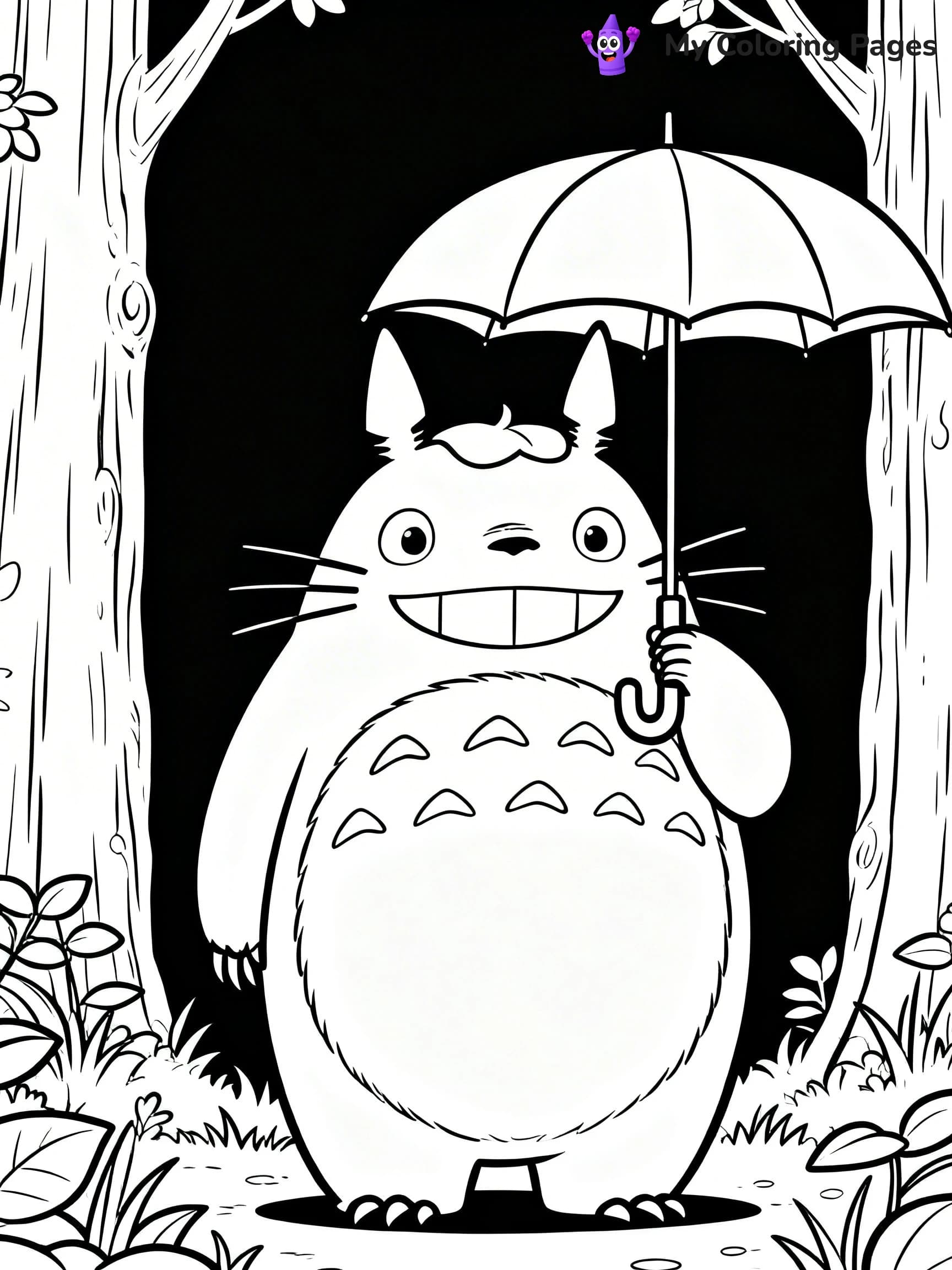 Studio Ghibli Coloring Pages - 8