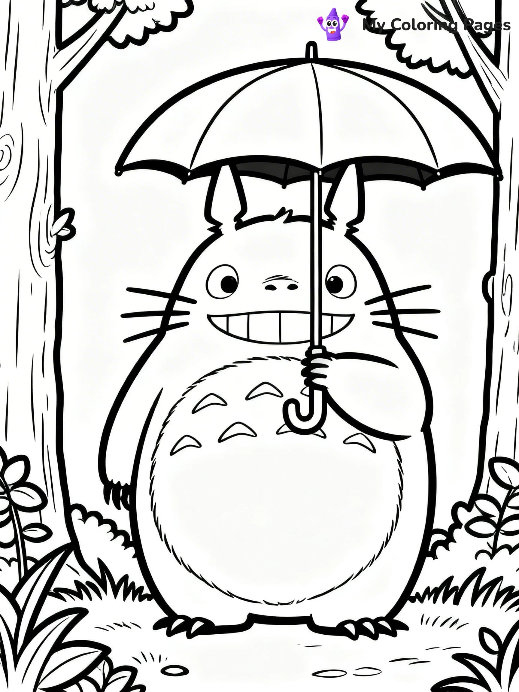 Studio Ghibli Coloring Pages - 7