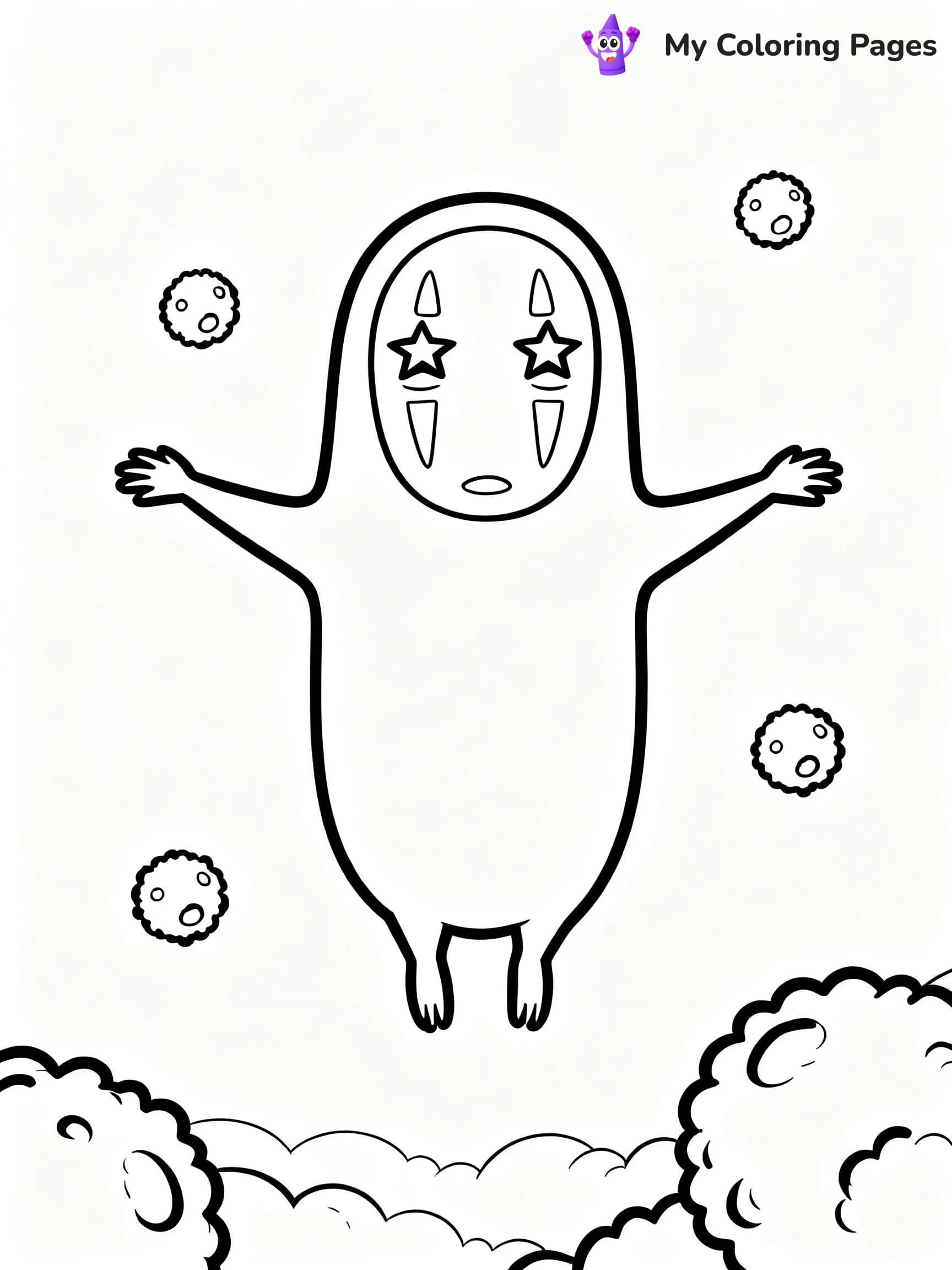 Studio Ghibli Coloring Pages - 2