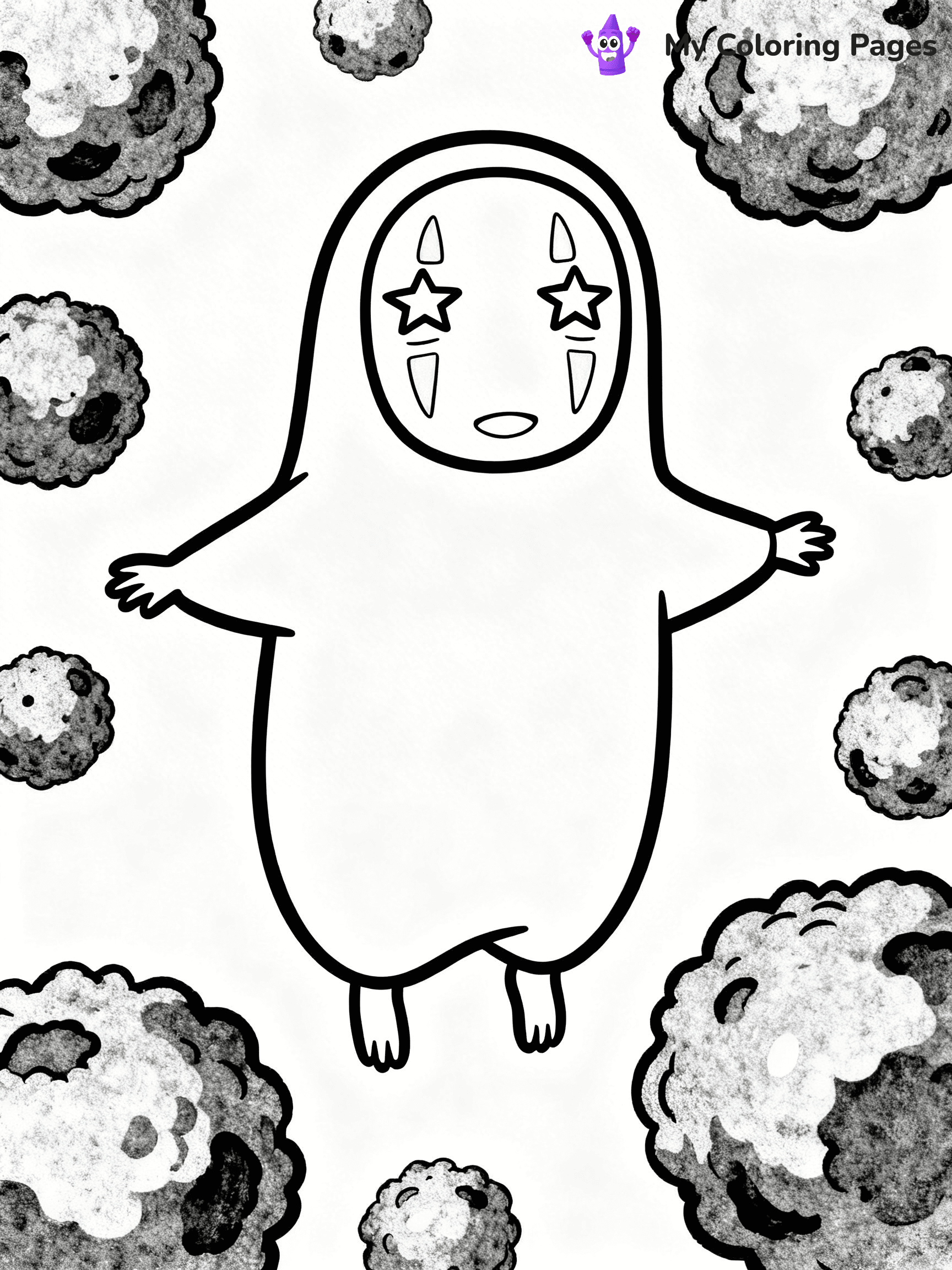 Studio Ghibli Coloring Pages - 1