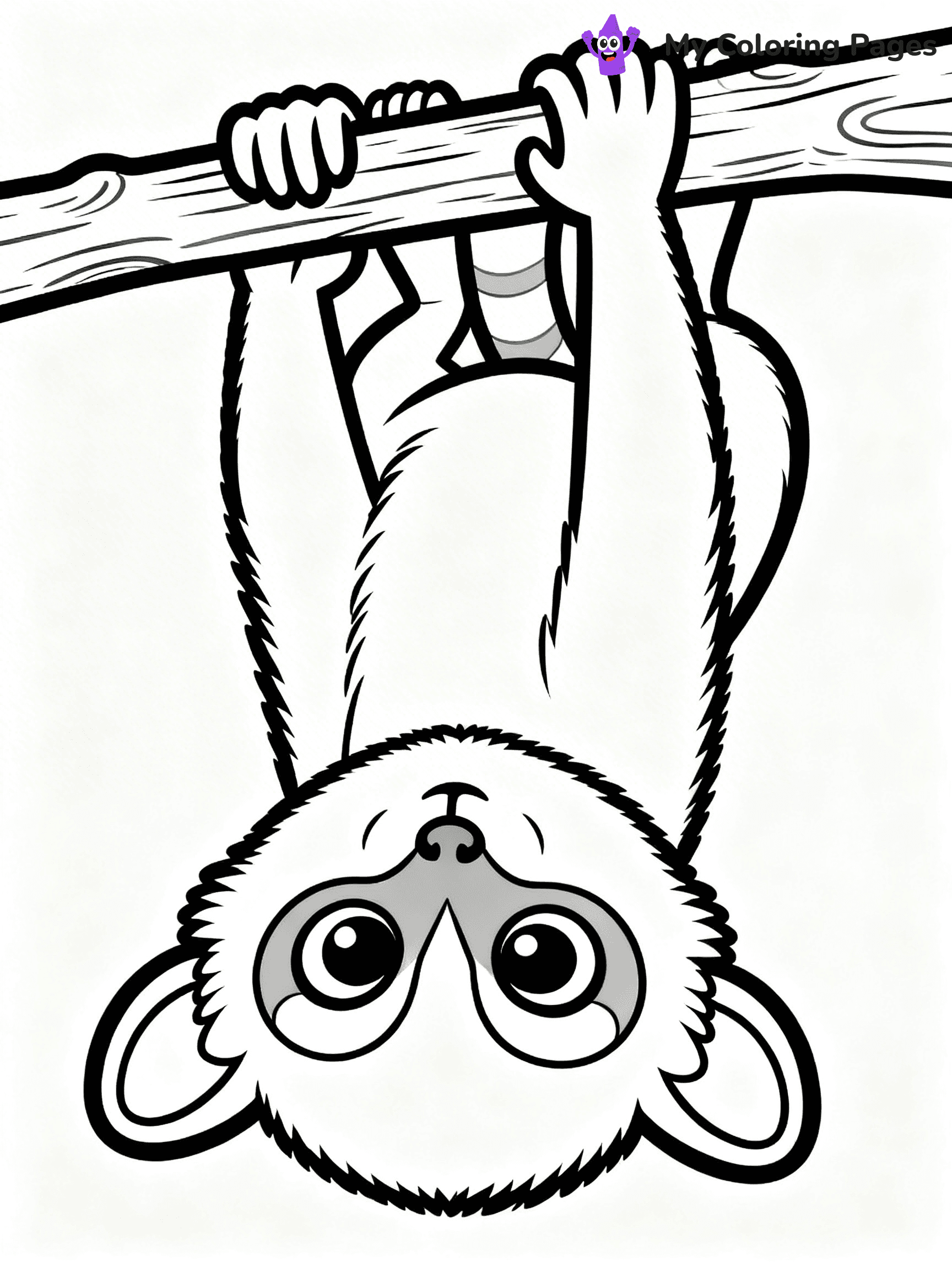 Lemur Coloring Pages - 7