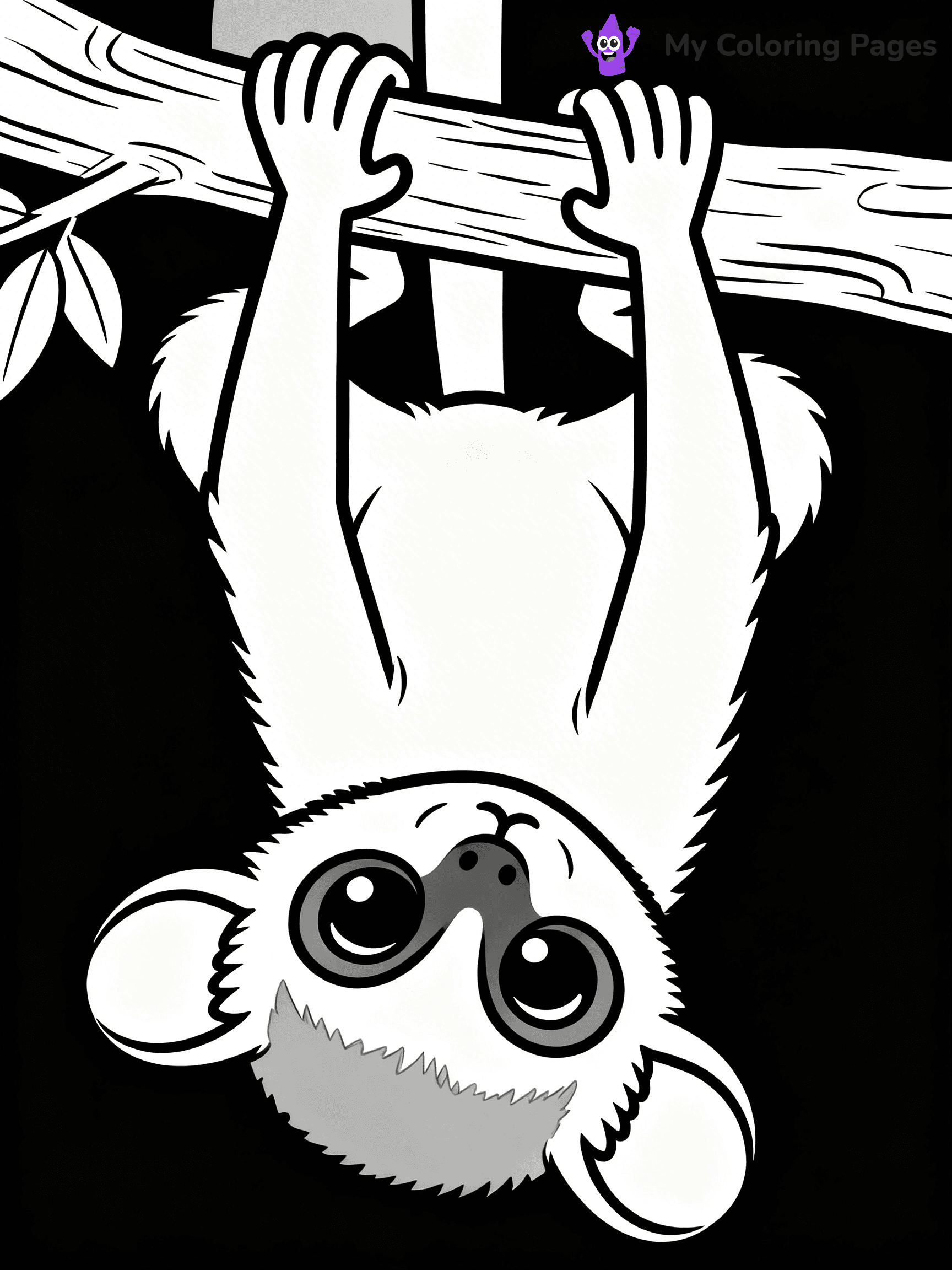 Lemur Coloring Pages - 6