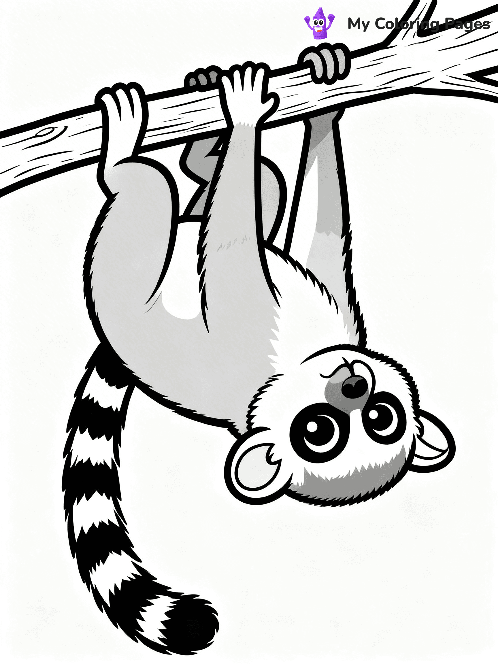 Lemur Coloring Pages - 5
