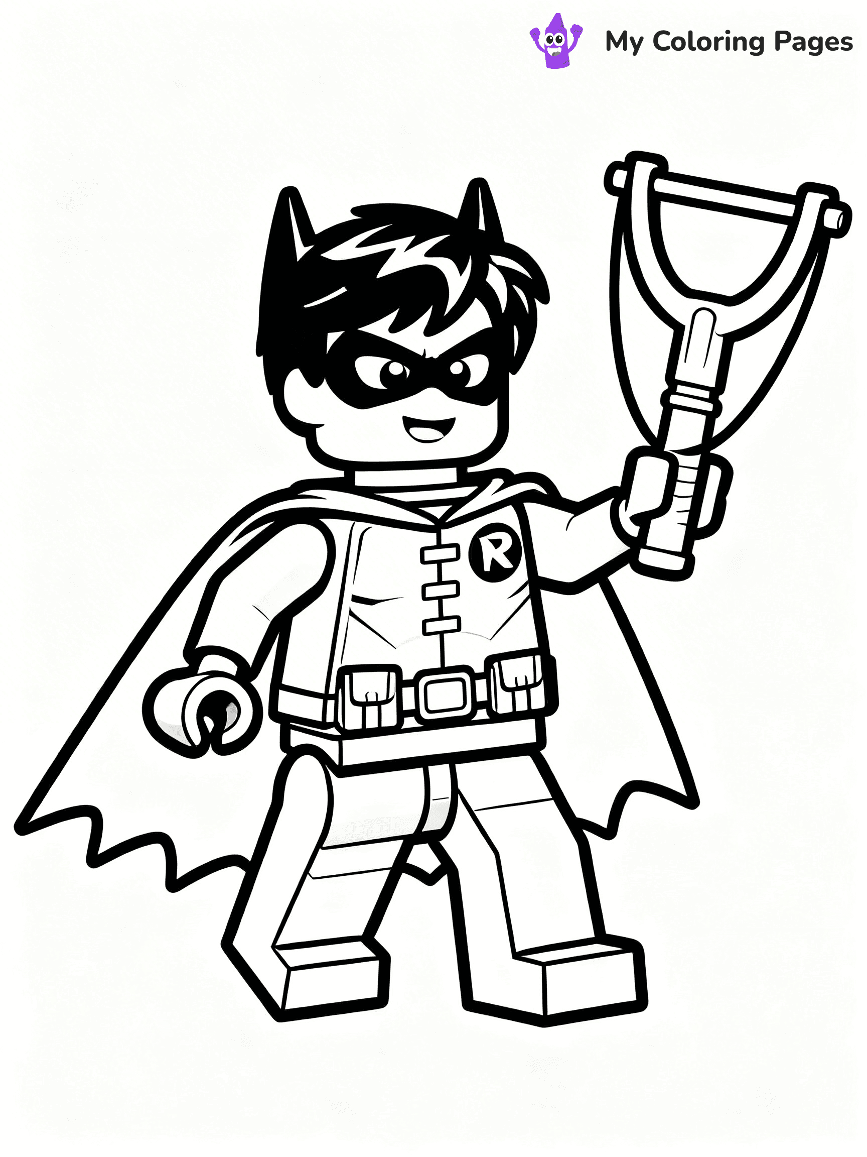 Lego Batman Coloring Pages - 39