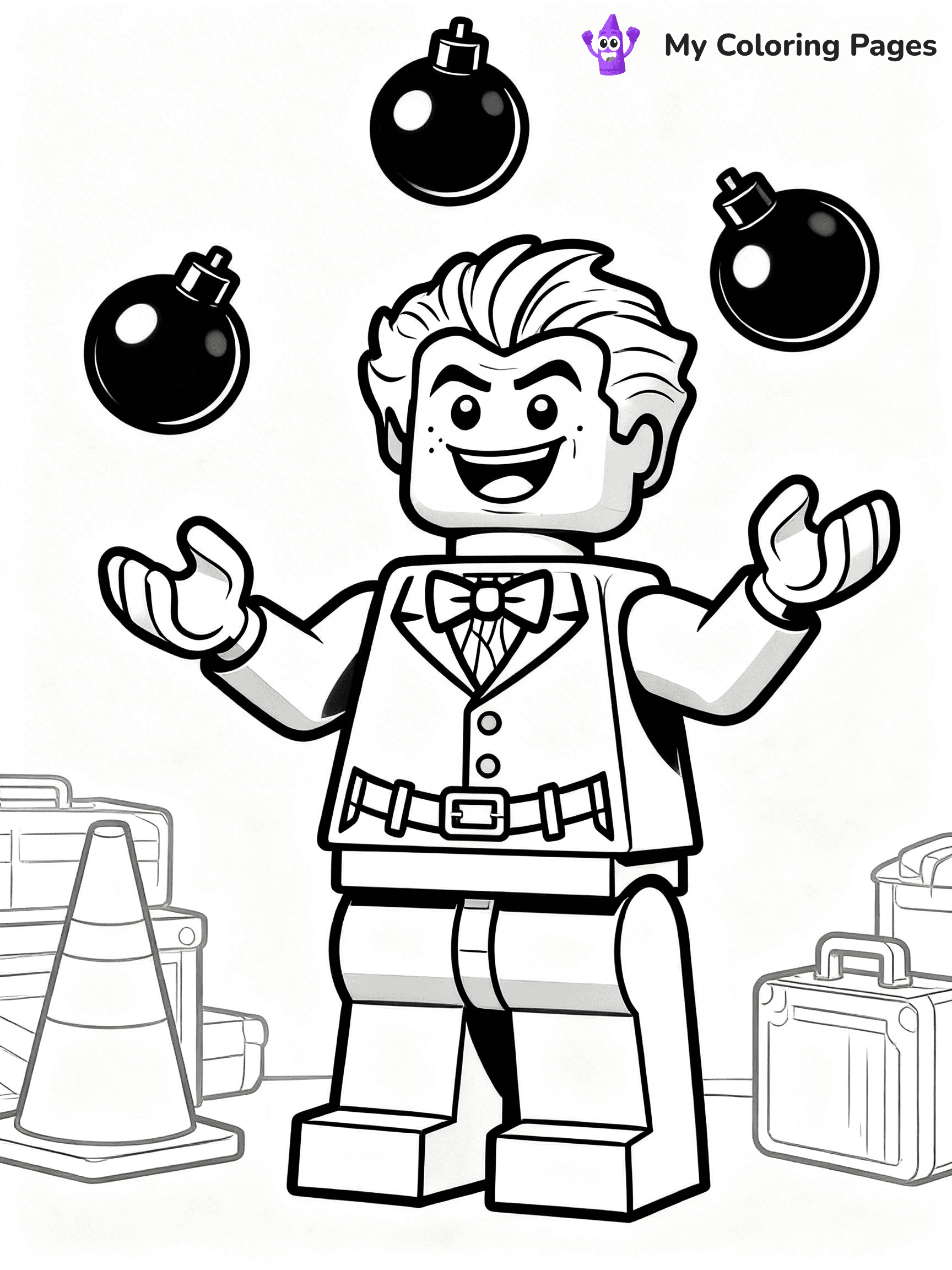 Lego Batman Coloring Pages - 31