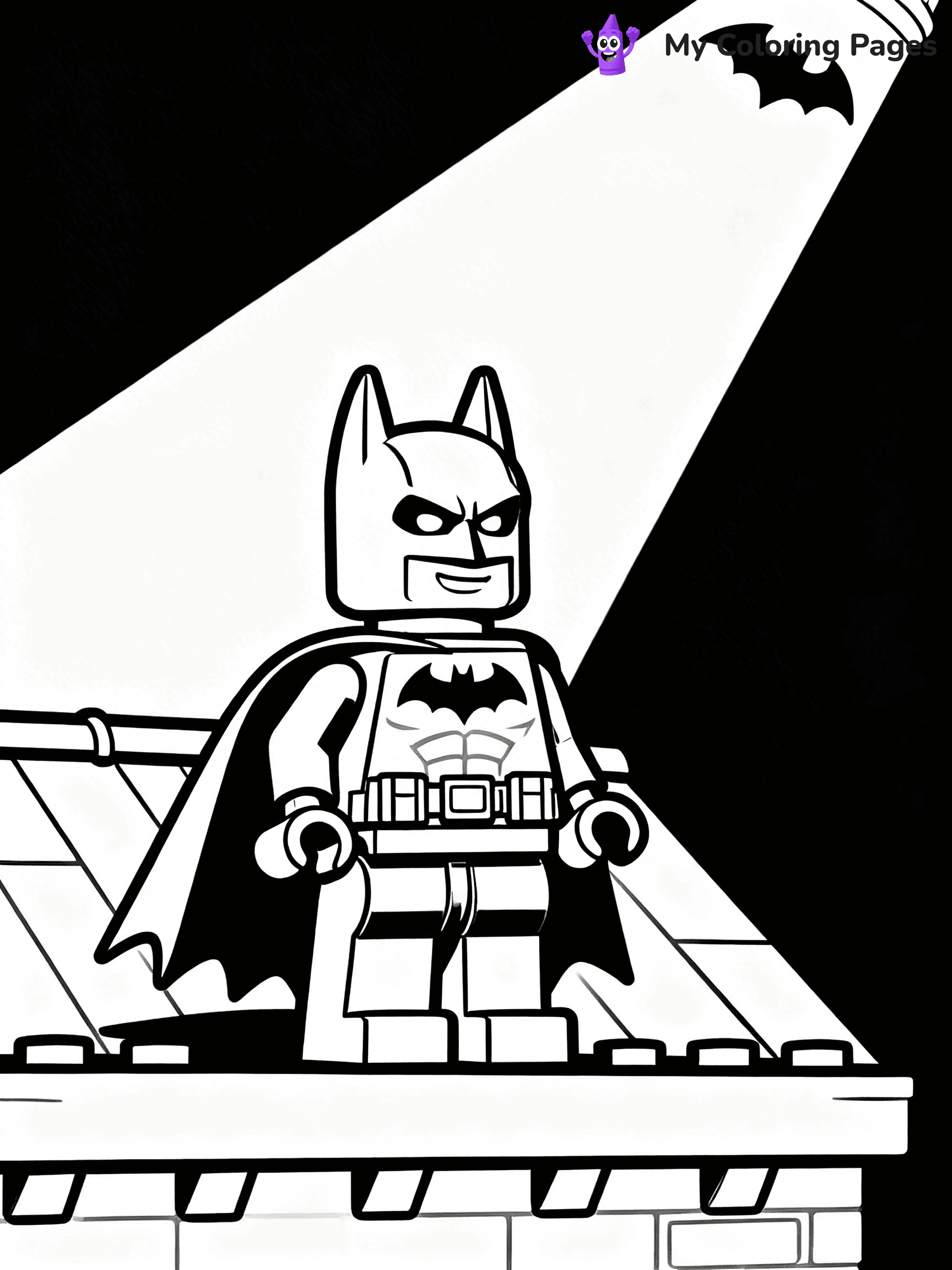 Lego Batman Coloring Pages - 26