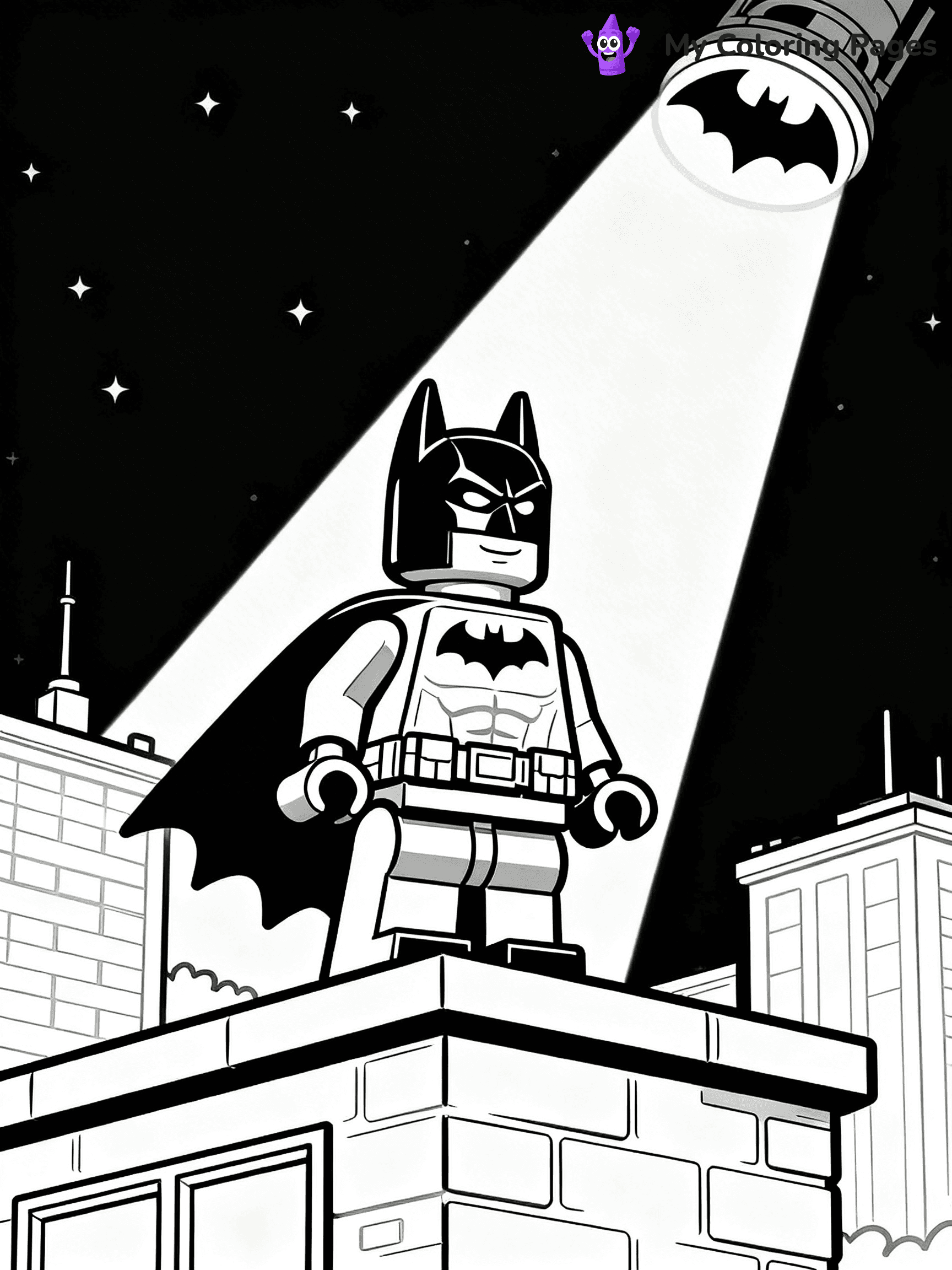 Lego Batman Coloring Pages - 25