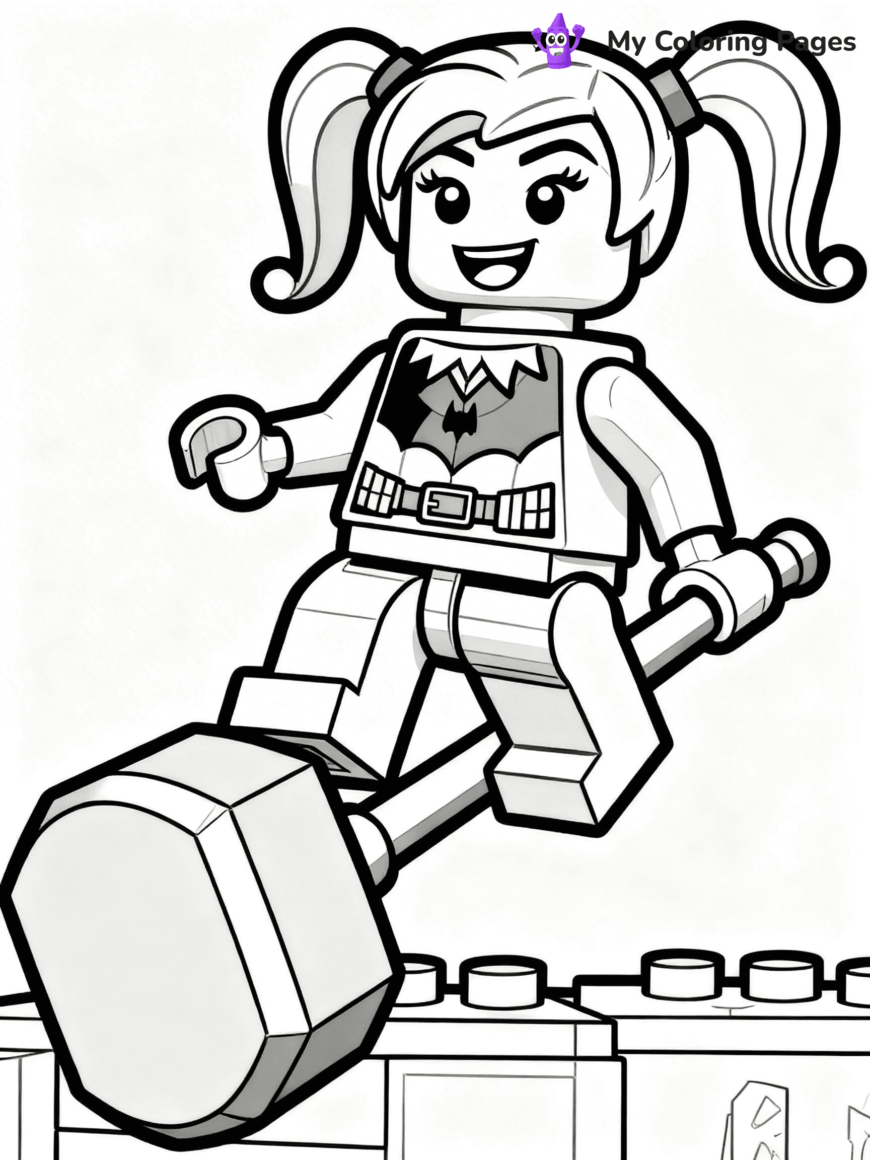 Lego Batman Coloring Pages - 24